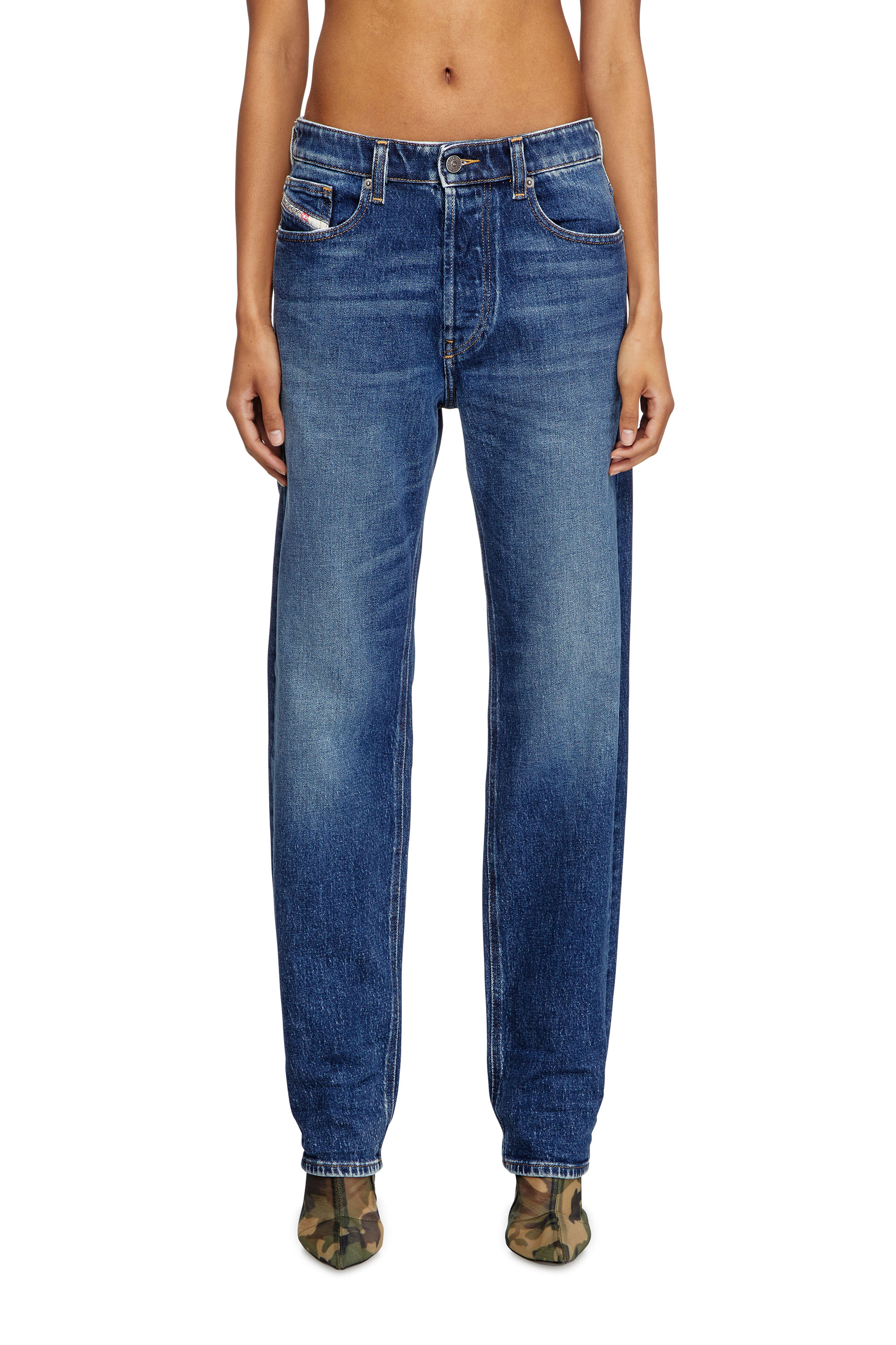 Diesel - Female's Regular Jeans 1988 D-Ark 09L21, ミディアムブルー - 3