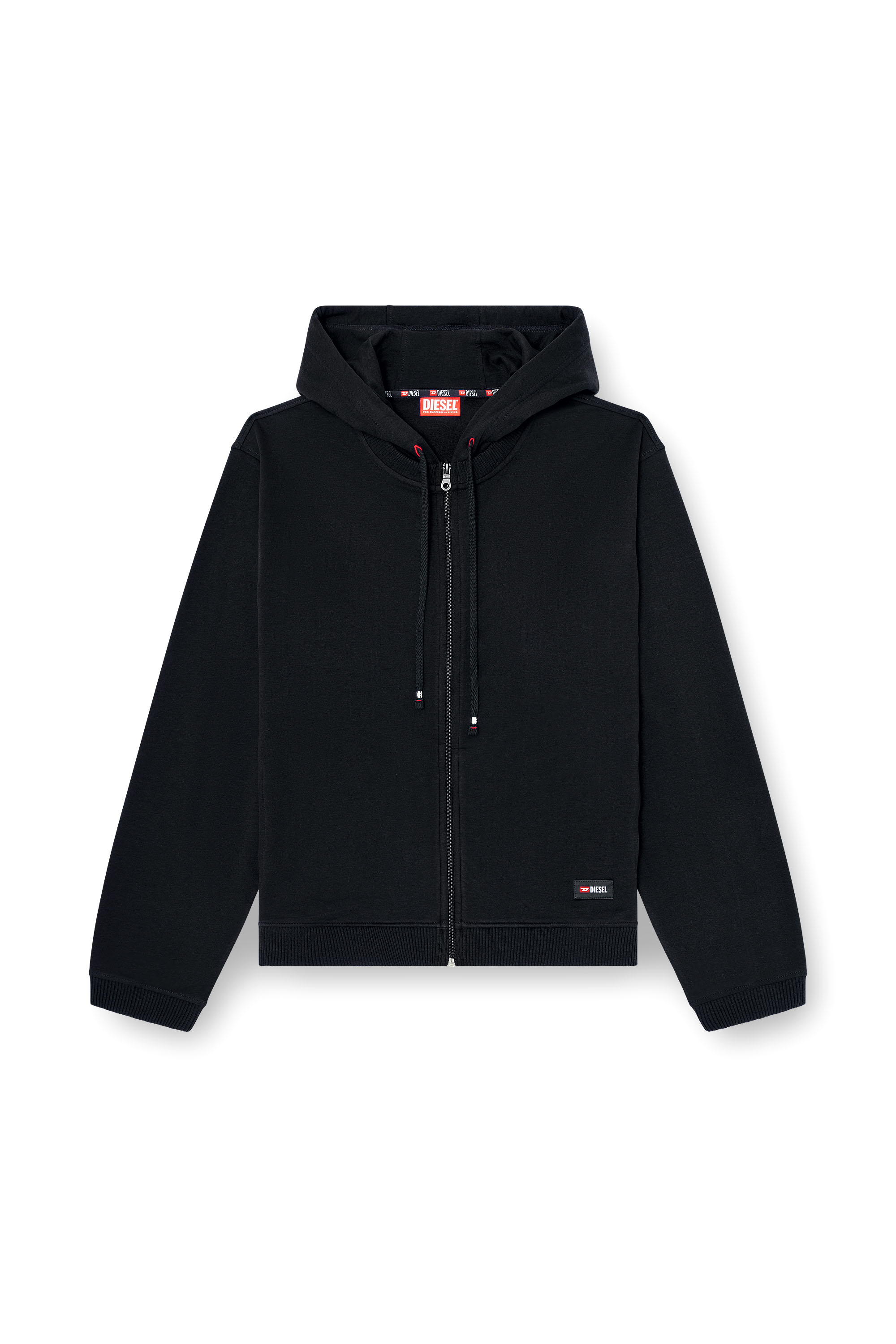 Diesel - JOY-D-CORE, Male's ジップアップパーカー in ブラック - 4