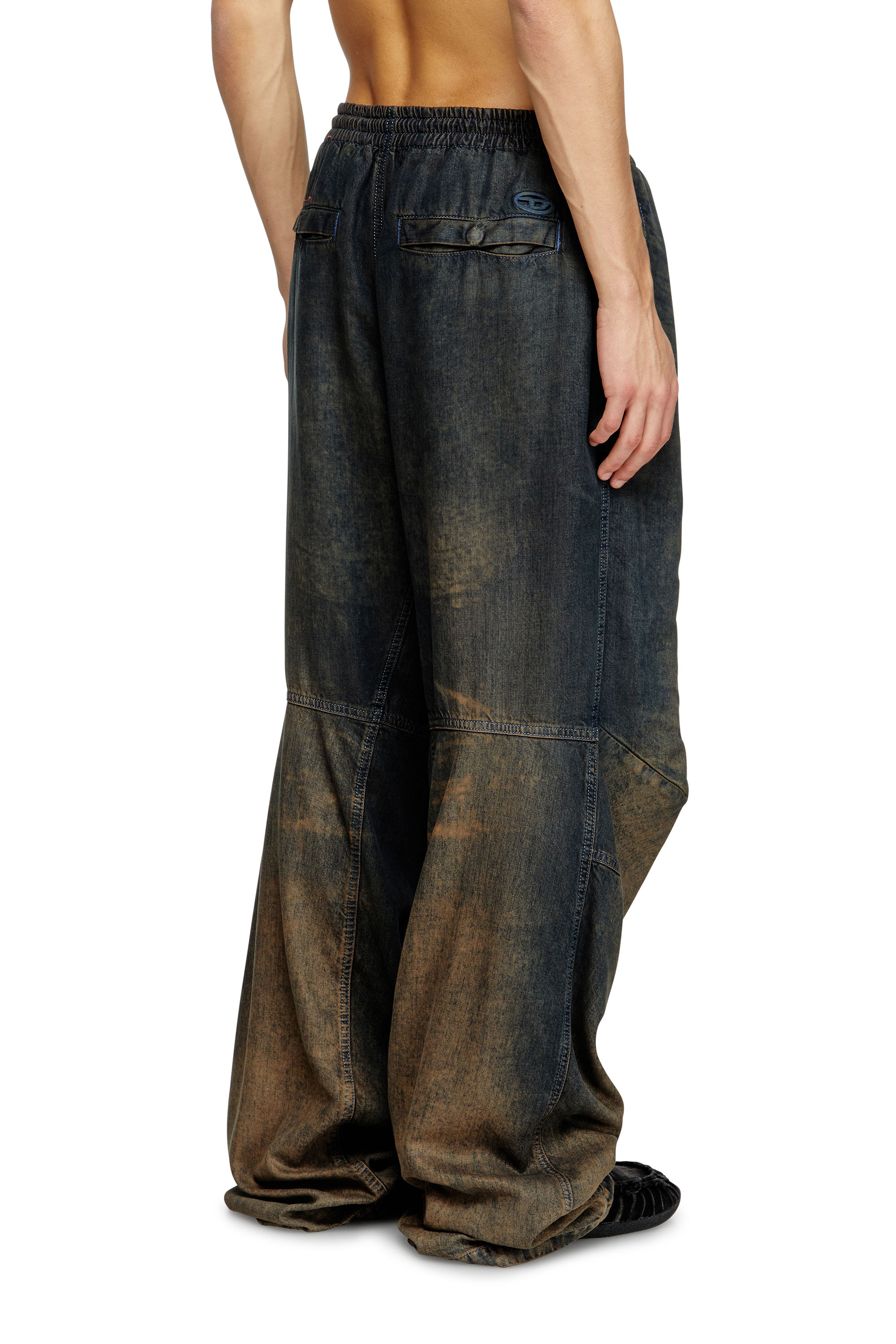 Diesel - Male's Relaxed Jeans D-Pari 068TF, ダークブルー - 4