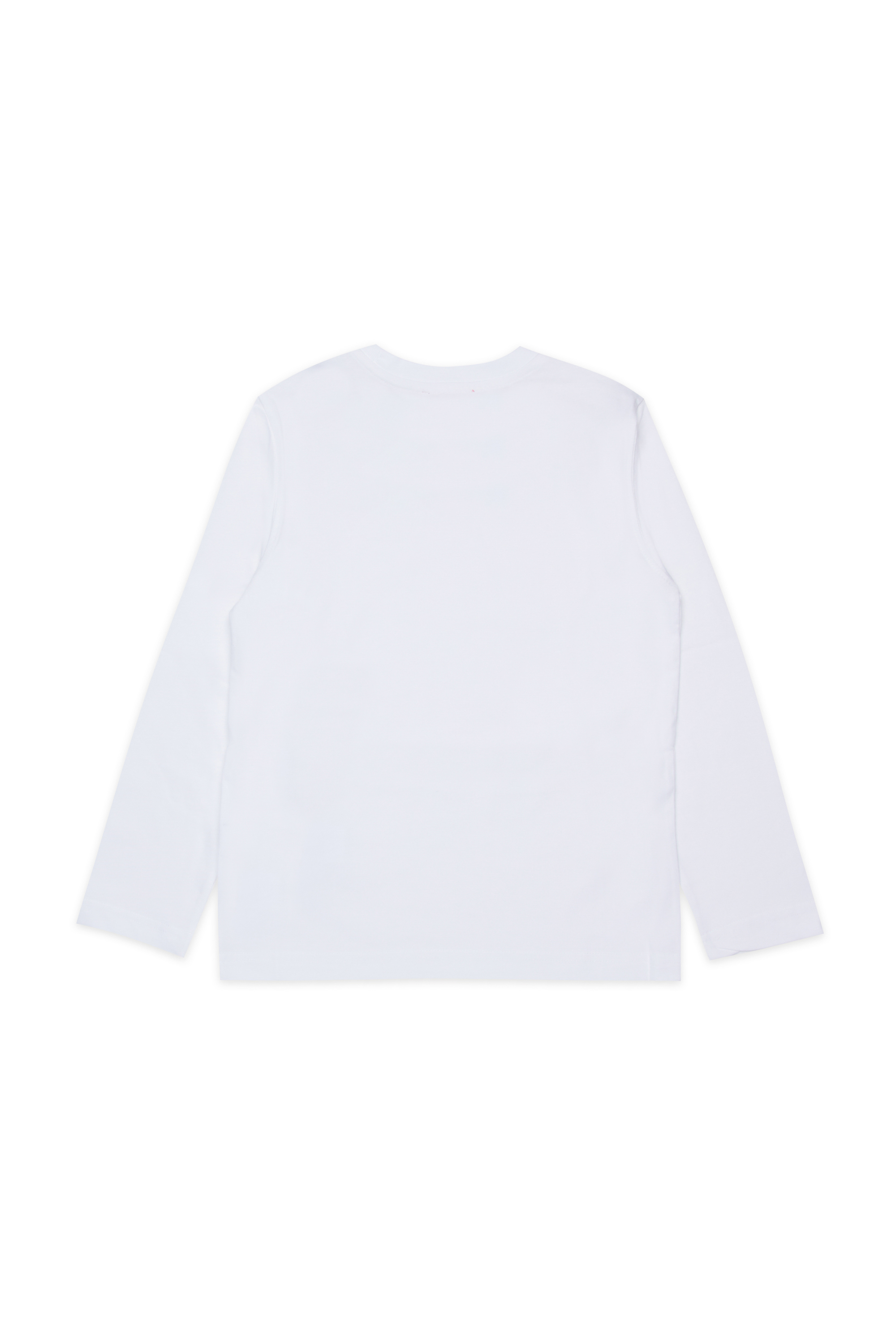 Diesel - TDIEGOSB22LS, Male's 長袖Tシャツ in ホワイト - 2