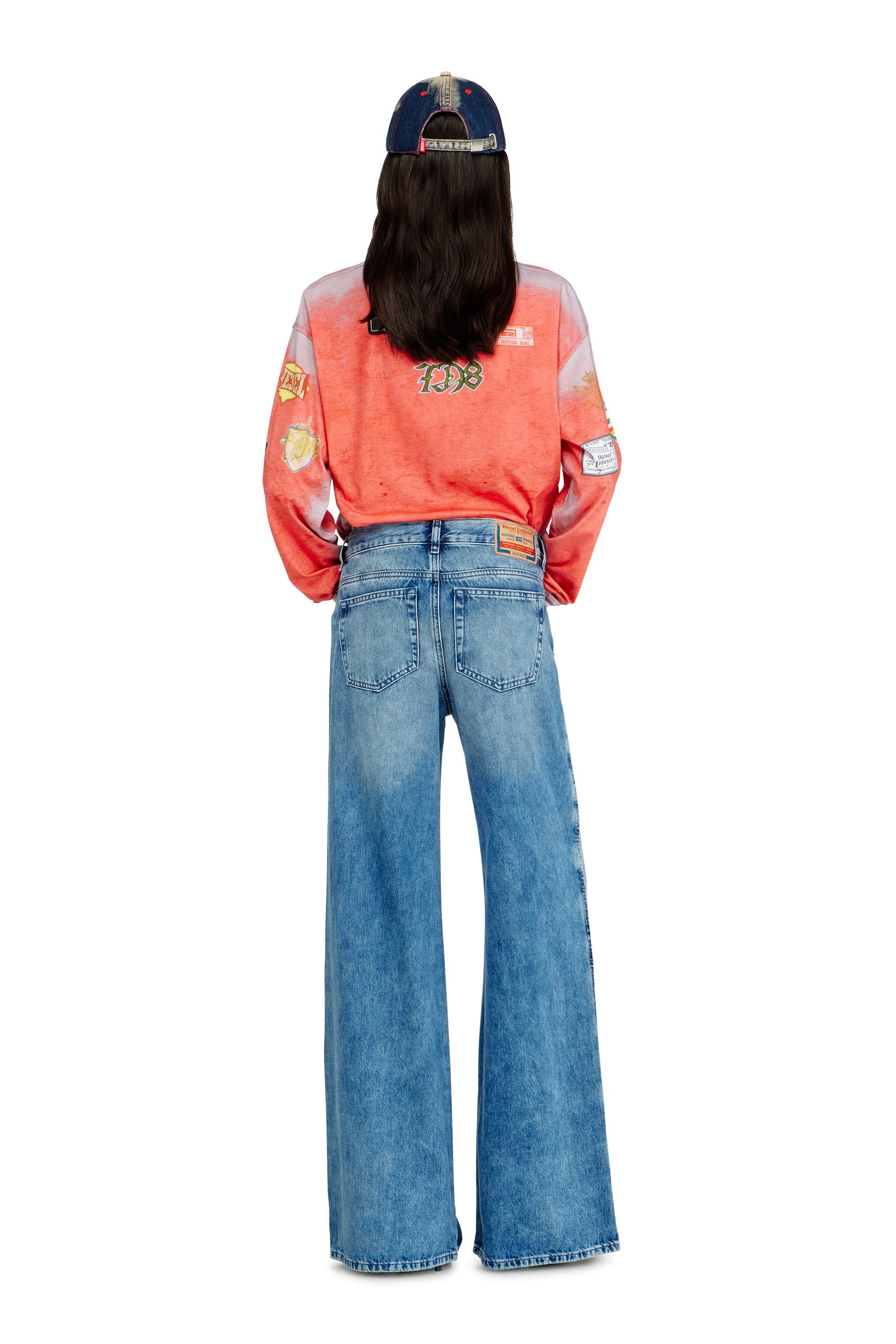 Diesel - Female's Flare Jeans 1978 D-Akemi 0ADCJ, null - 3