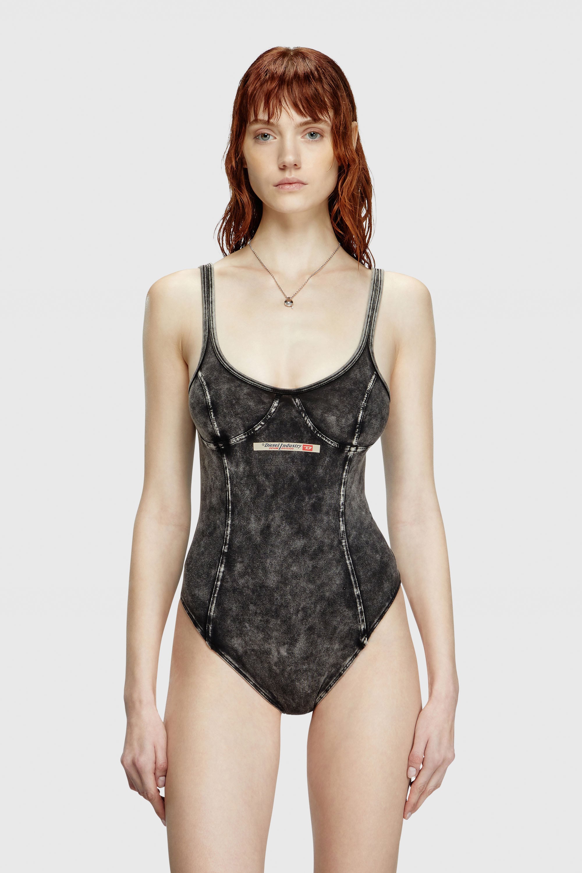 Diesel - BODY SUIT, Male's BODY SUIT in ダークグレー - 1