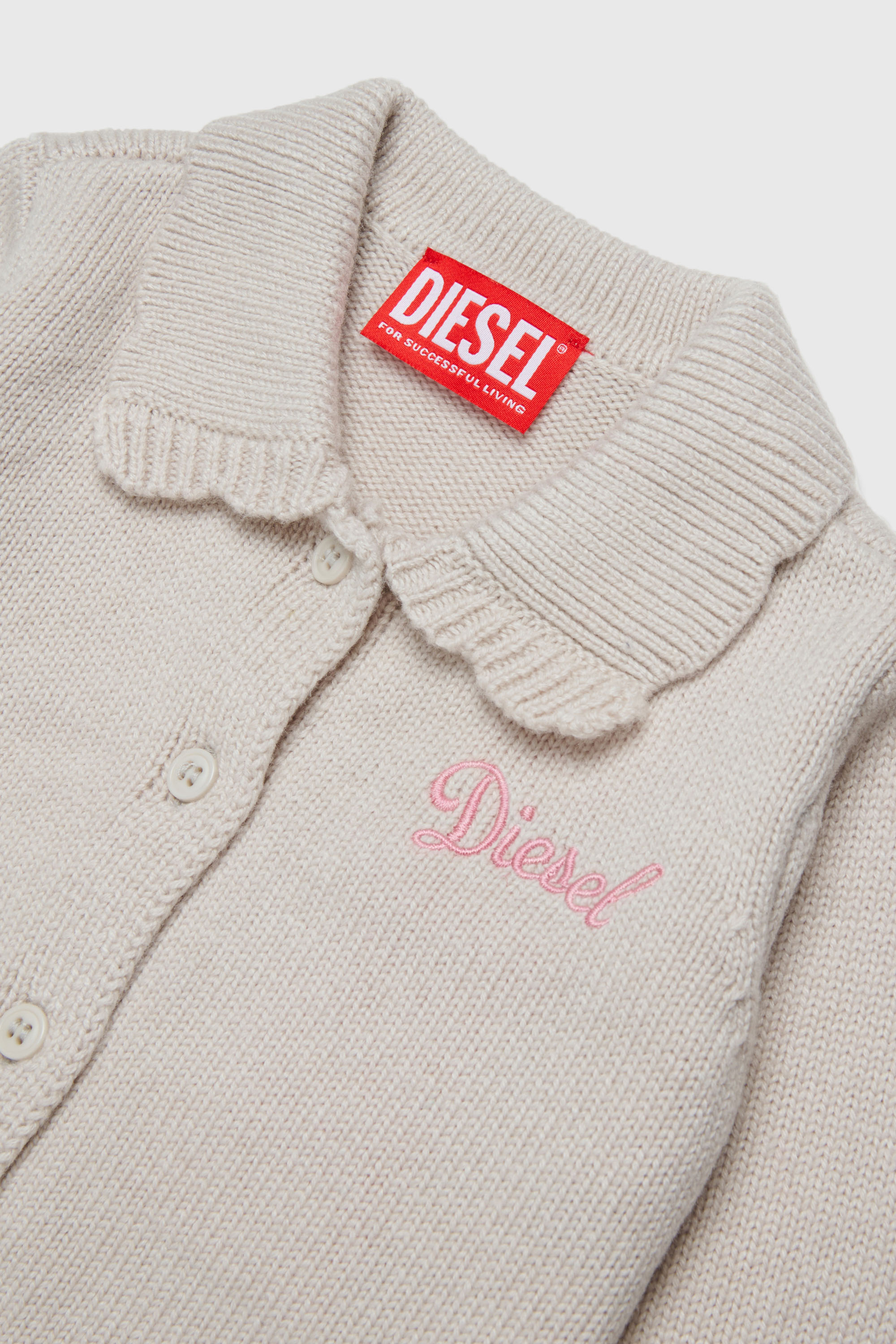 Diesel - KSCALOB, Female's カーディガン in ホワイト - 3