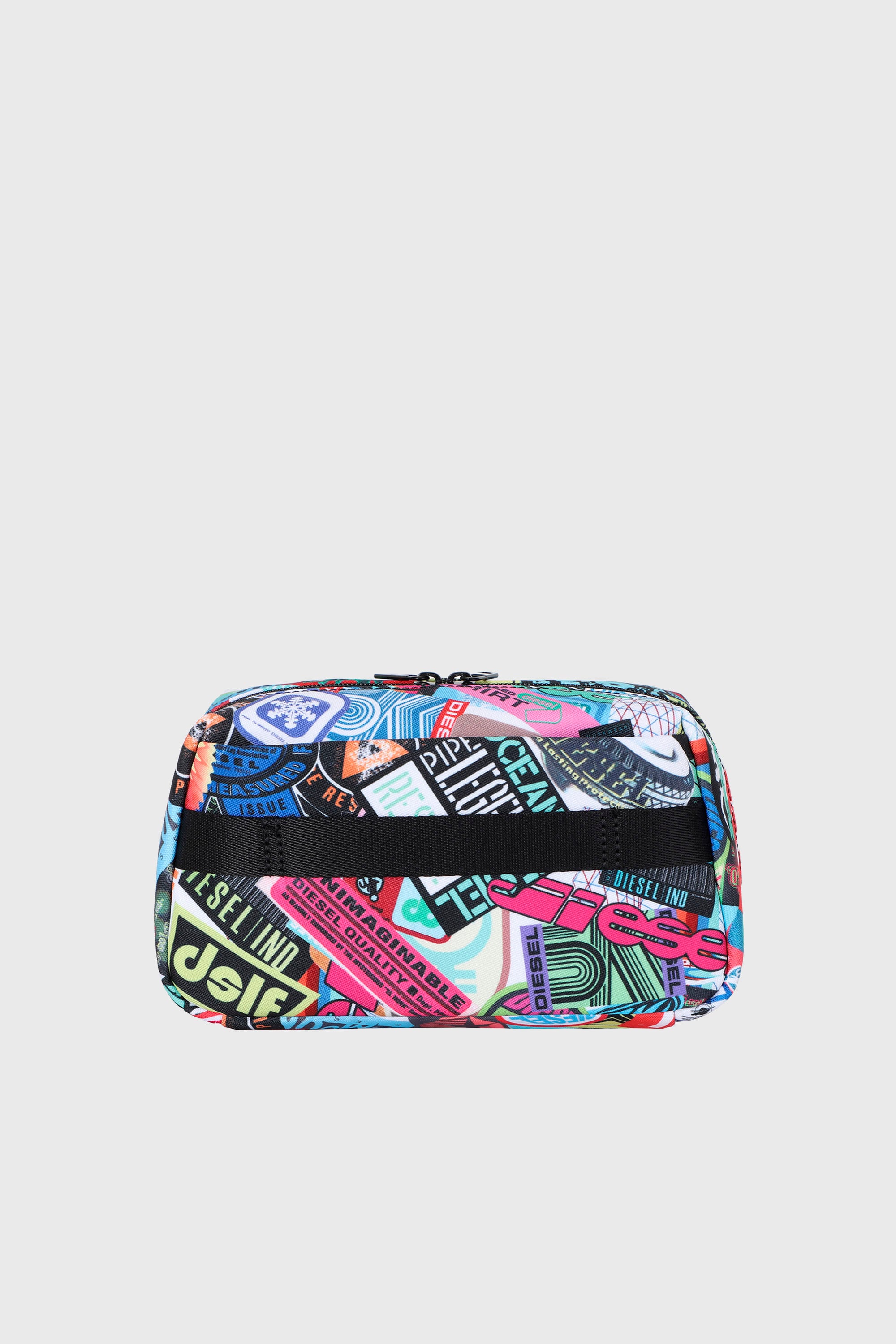 Diesel - DIESEL PC PRINTED BEAUTY CASE-STICKERS-, Unisex's Beauty case with stickers in マルチカラー - 2