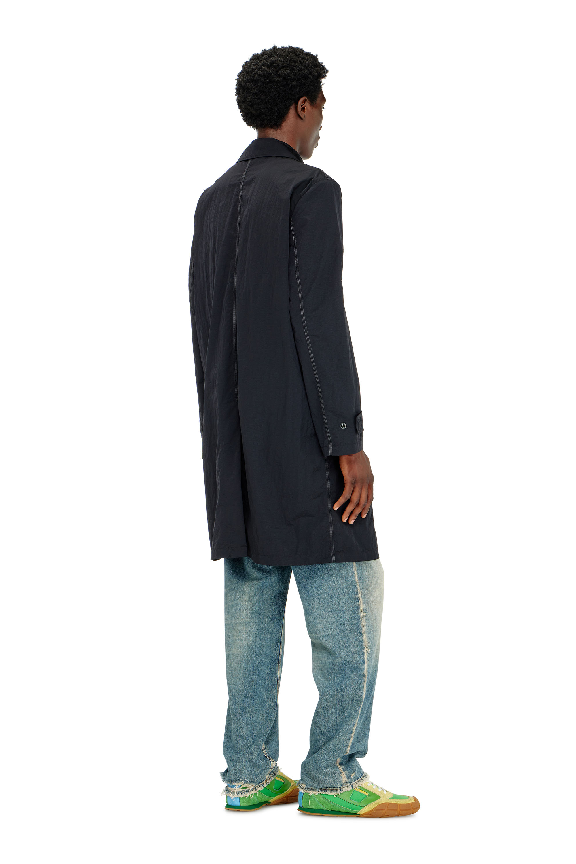 Diesel - J-BURHAT, Male's コート in ブラック - 5