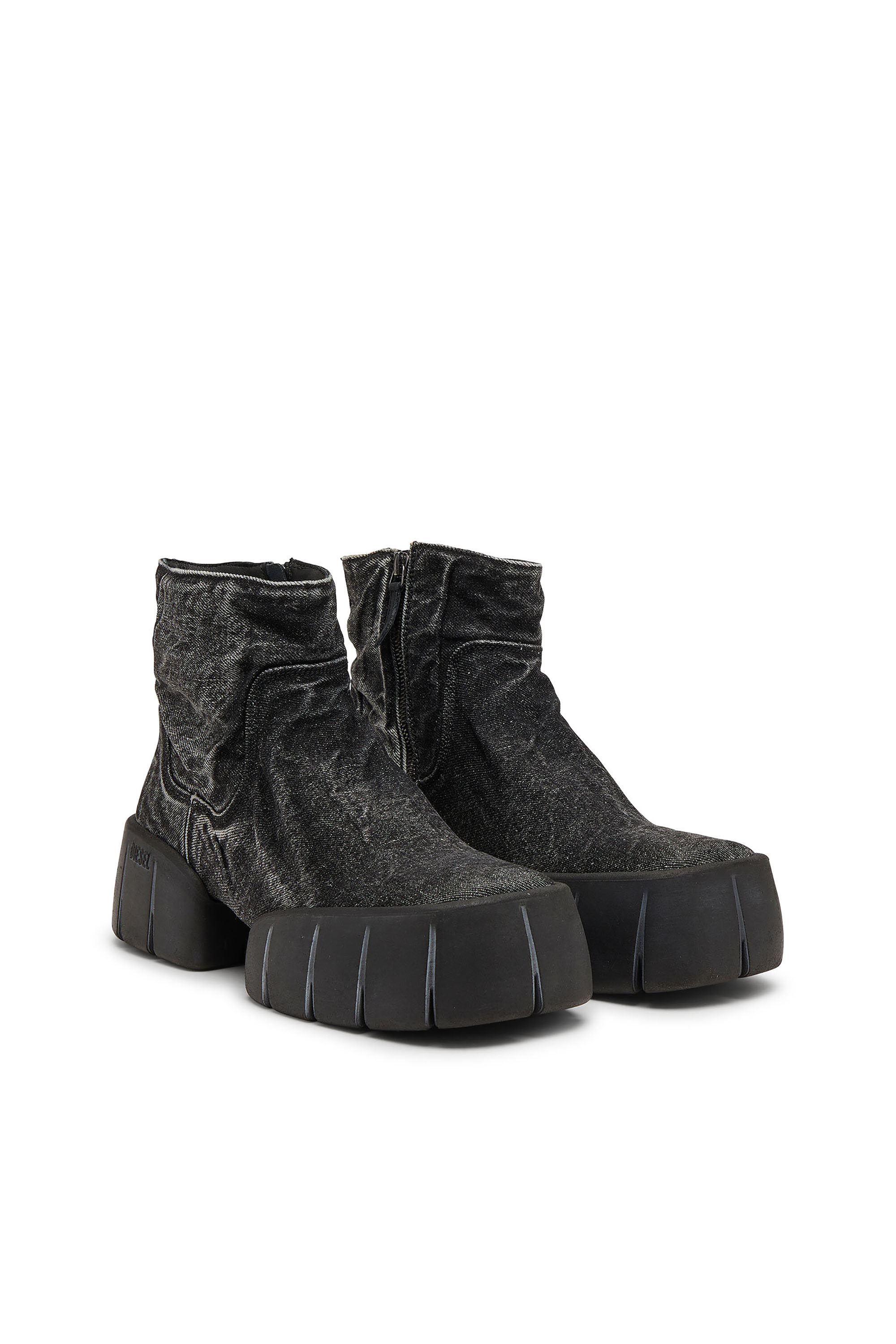 Diesel - D-TEX BT, Male's ブーツ in ブラック - 3