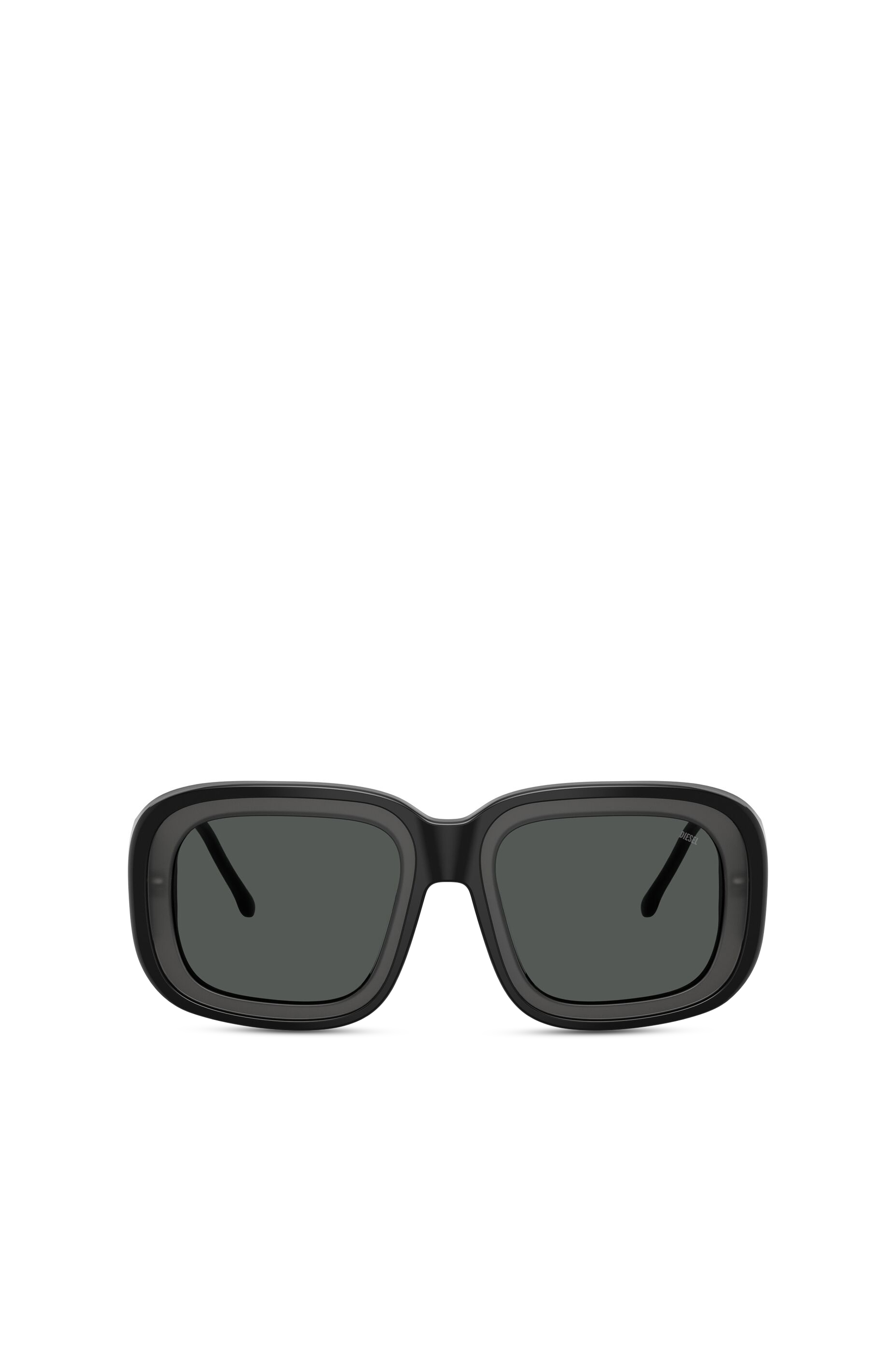 Diesel - 0DL2015U, Unisex's Square sunglasses in ブラック - 1