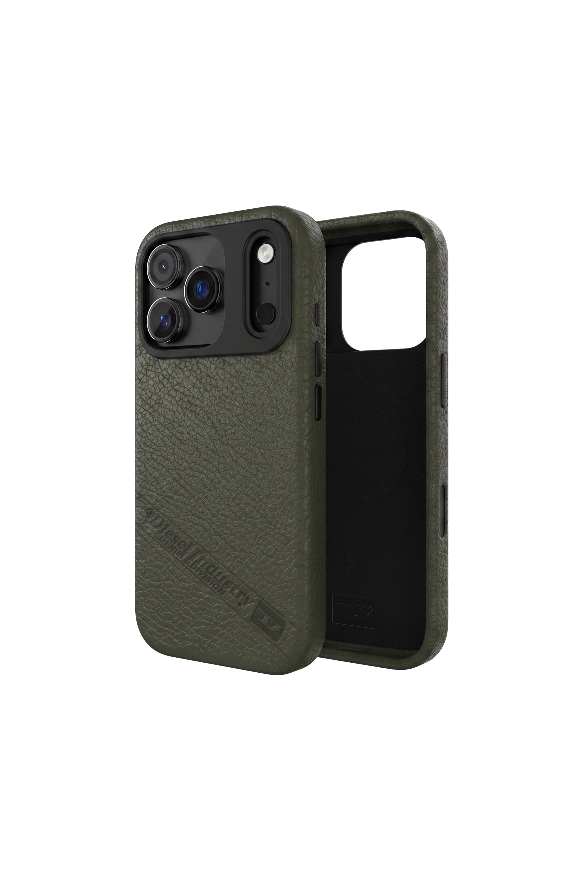 Diesel - 60647 MOULDED CASE, Unisex's Flag D case with MagSafe for iPhone 17 Pro in ダークグリーン - 1