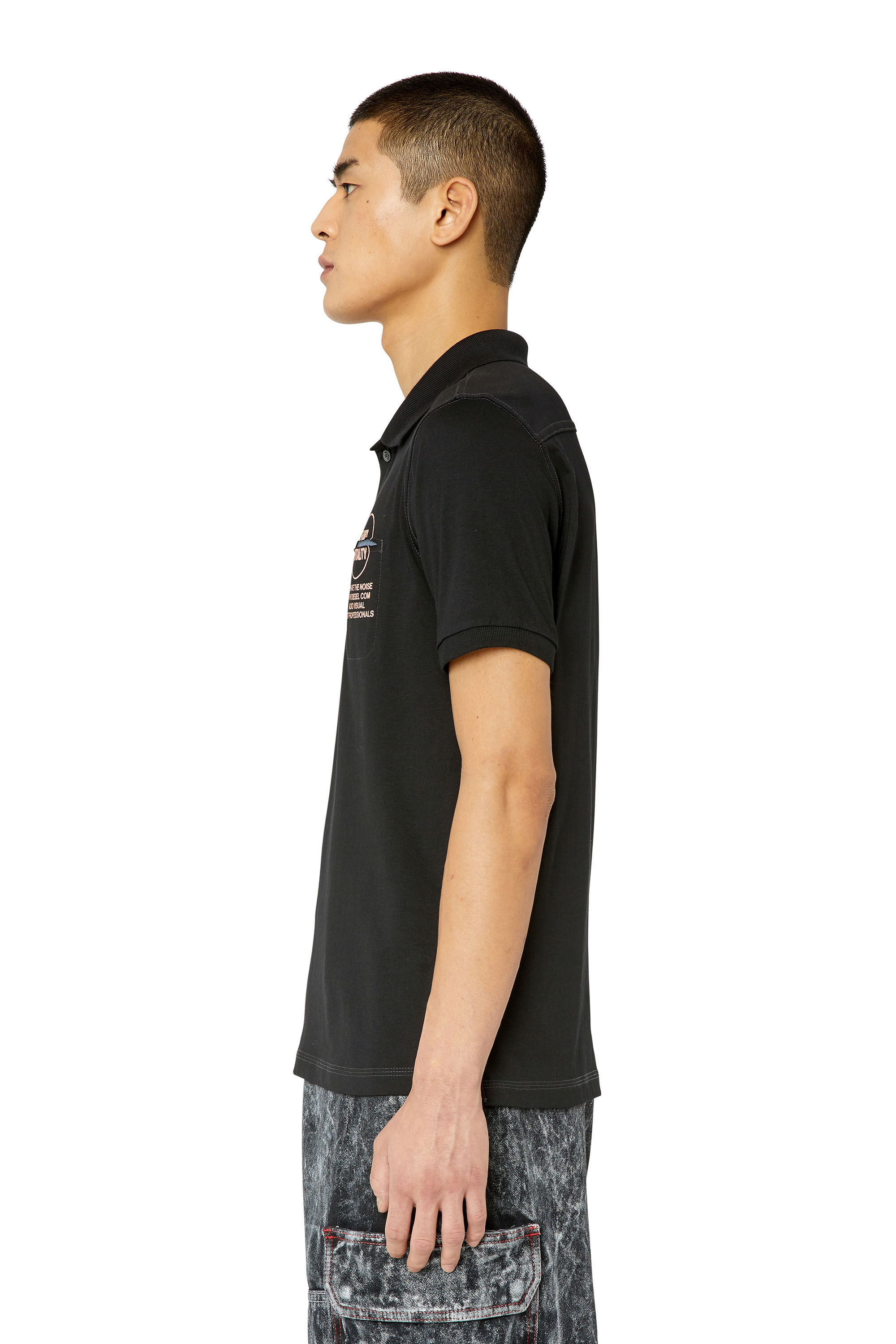 Diesel - T-SPOUCH, ブラック - Image 4