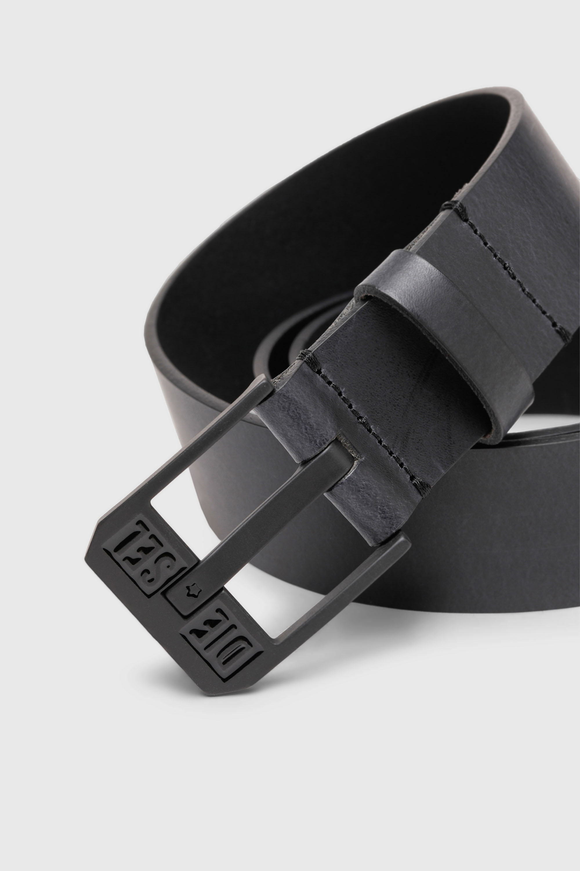 Diesel - BLUESTAR II, Male's レザーベルト in ダークグレー - 2
