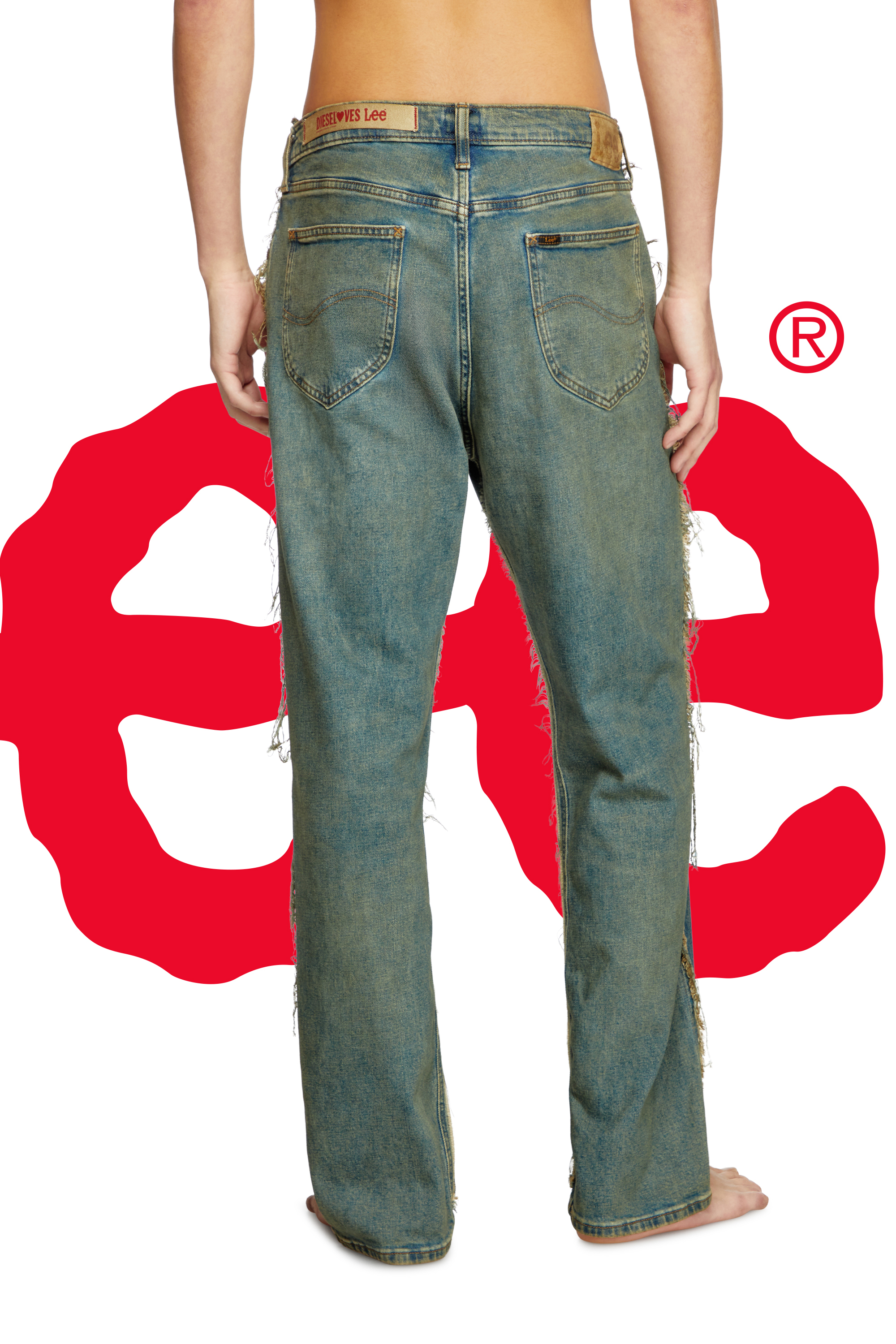 Regular Jeans Dieseloves 03 09M98, ダークブルー Diesel - Male's Regular Jeans Dieseloves 03 09M98, ダークブルー - 6