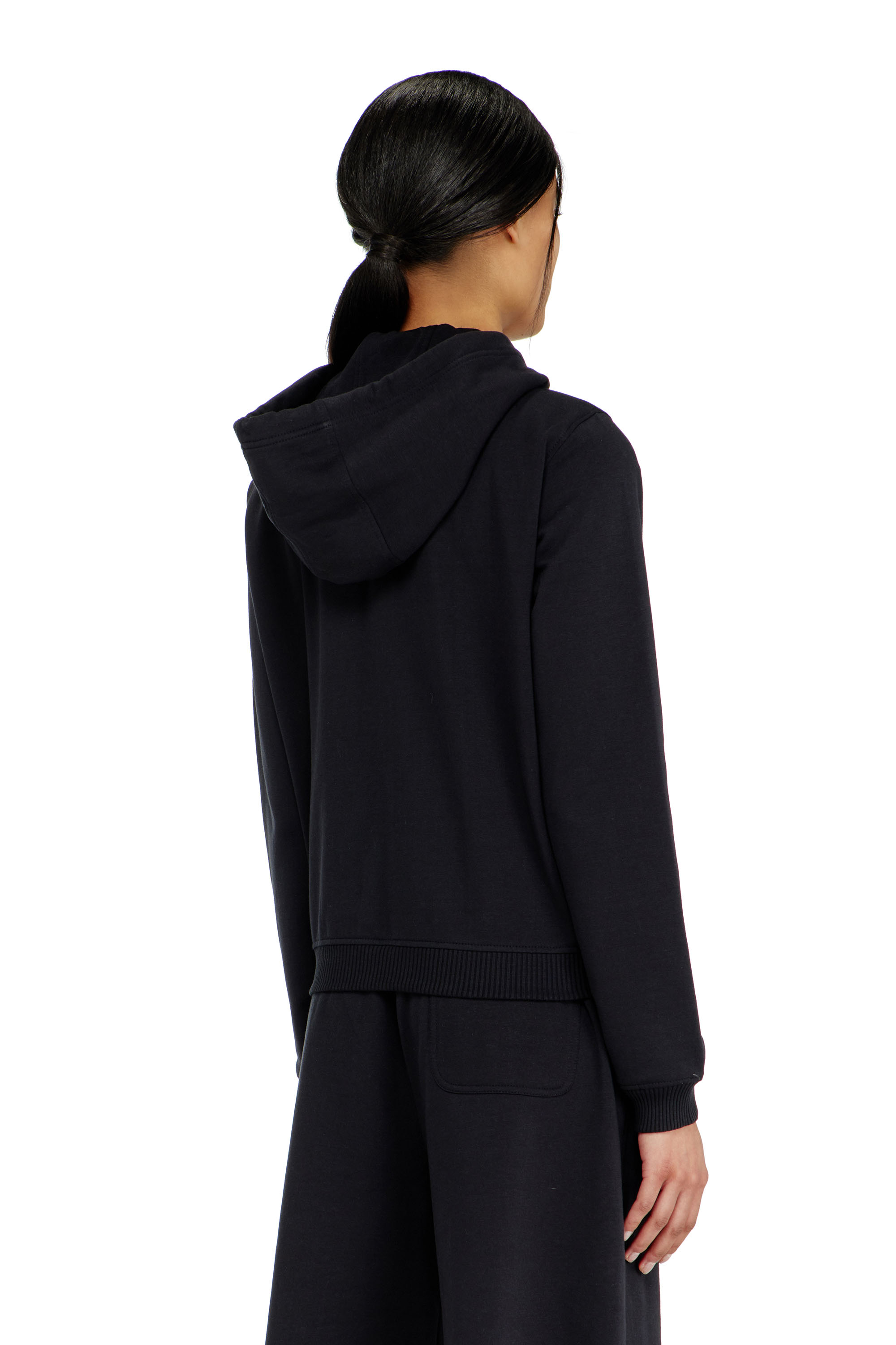 Diesel - HARRIET-D-CORE, Female's ジップアップパーカー in ブラック - 3