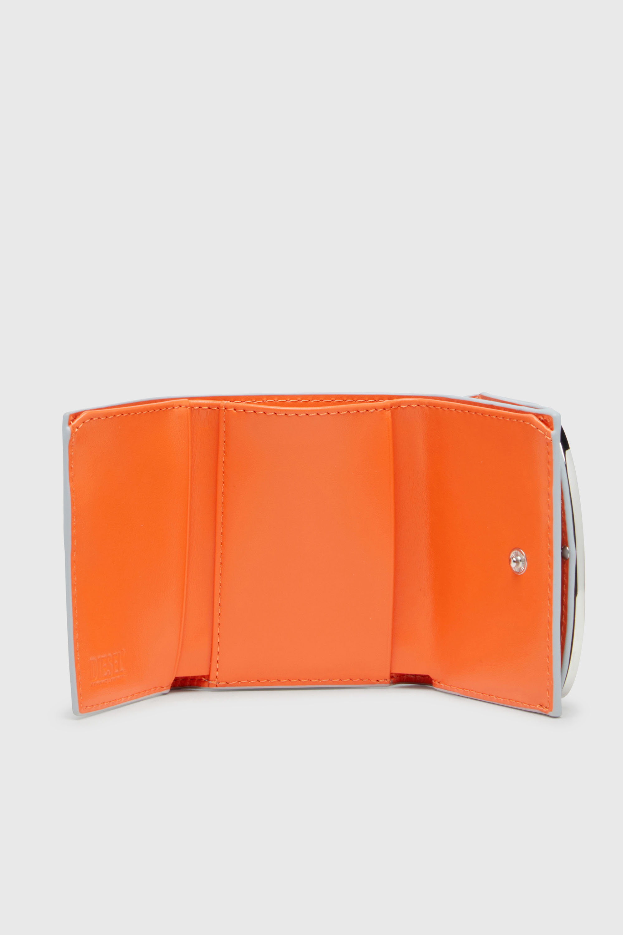 Diesel - 1DR TRI FOLD COIN XS II, Female's 三つ折りウォレット in グレー - 3