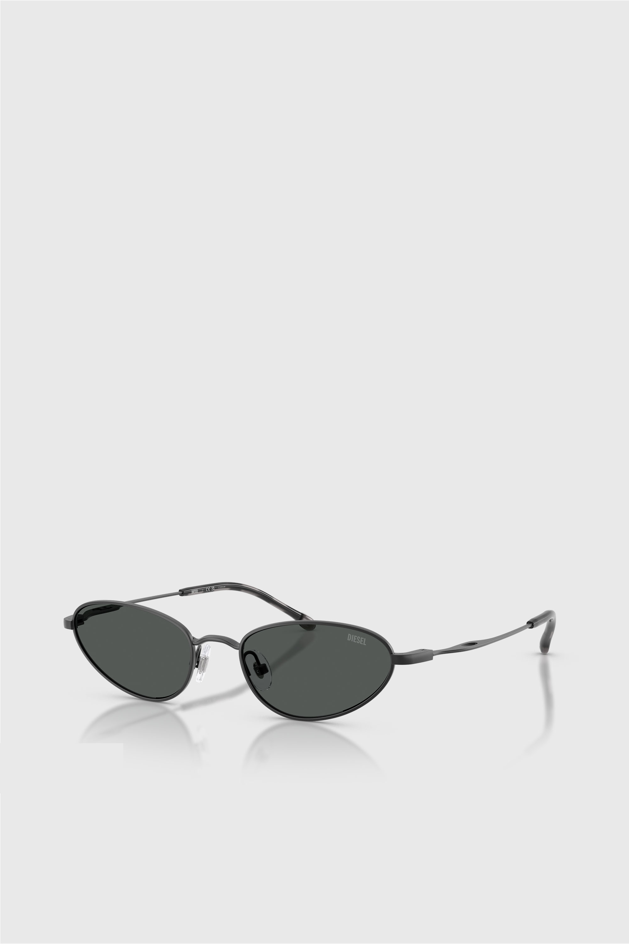 Diesel - 0DL1024T, Unisex's Pilot Sunglasses in ブラック - 2