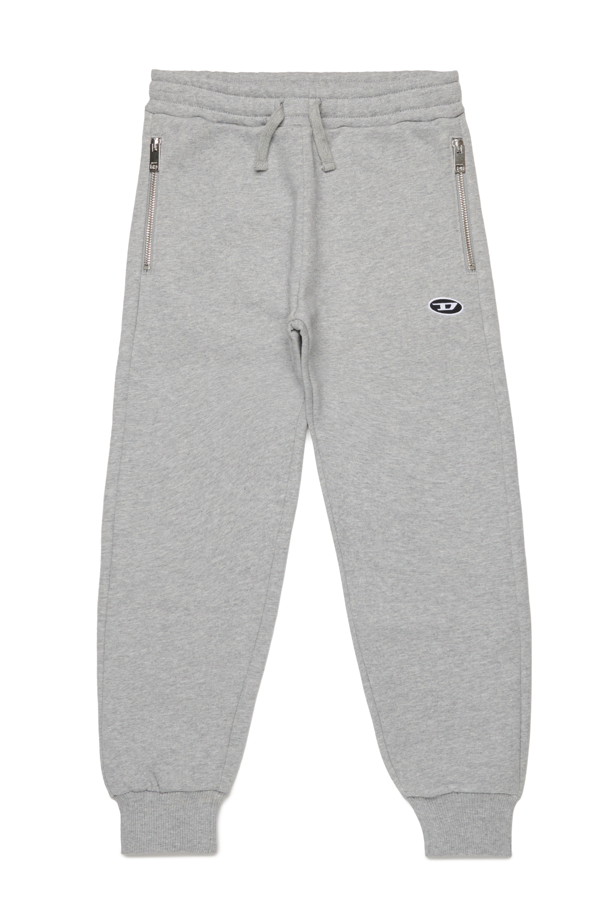 Diesel - PTARYDOVALZIPPJ, Male's Sweatpants with zip pockets in グレー - 1
