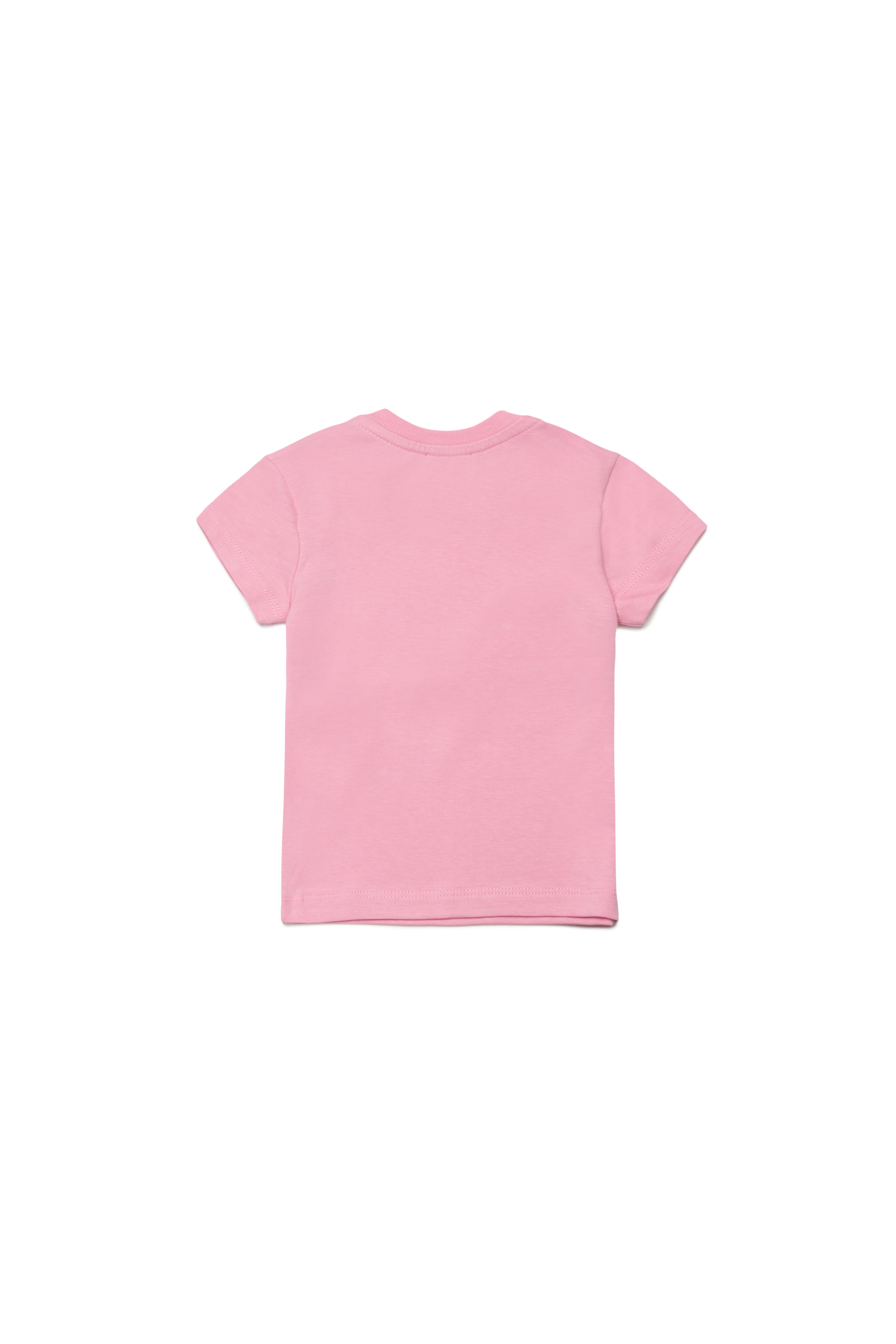 Diesel - TVAVYB, Female's Tシャツ in ピンク / ホワイト - 2