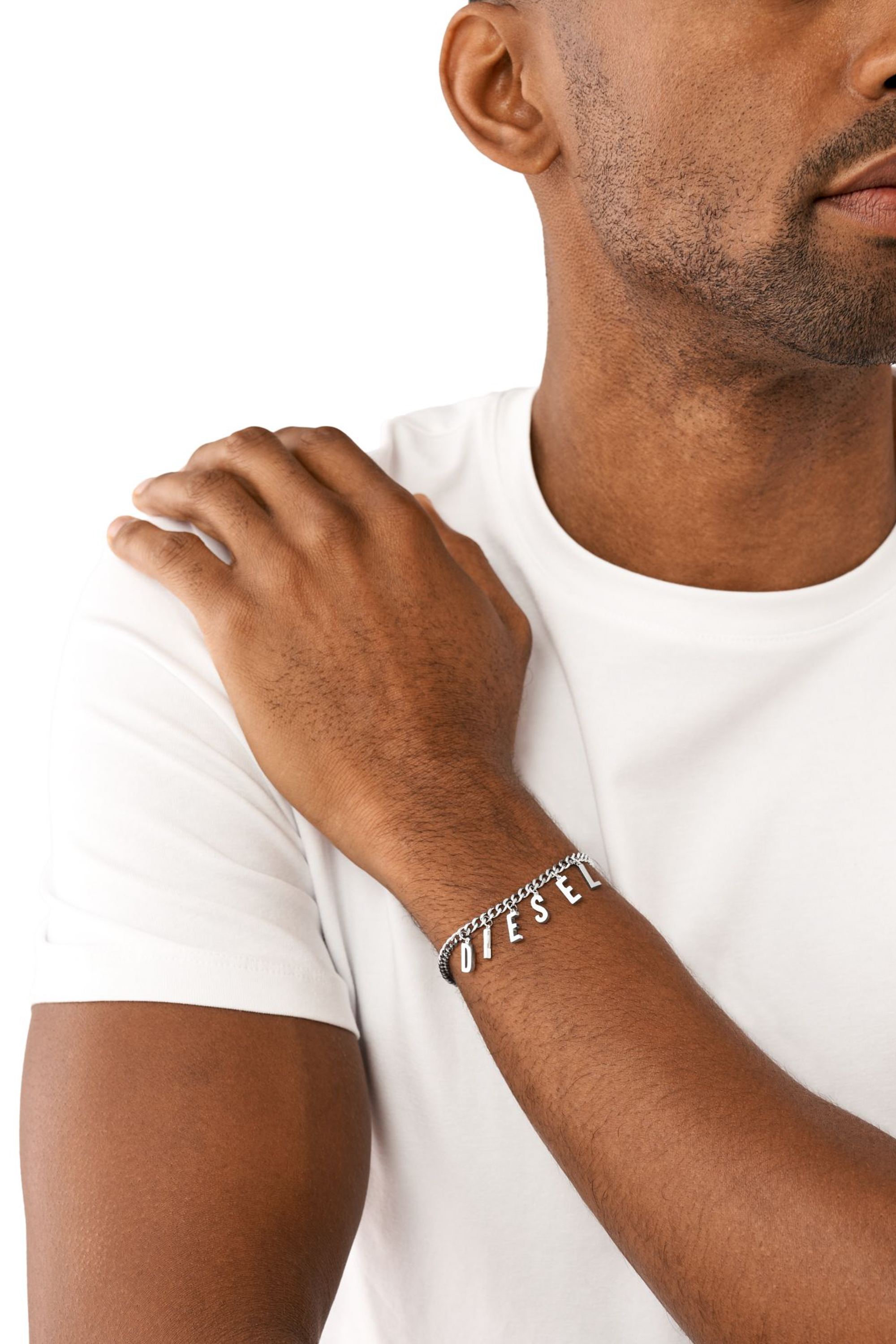 Diesel - DX1493, Unisex's ブレスレット in シルバー - 3