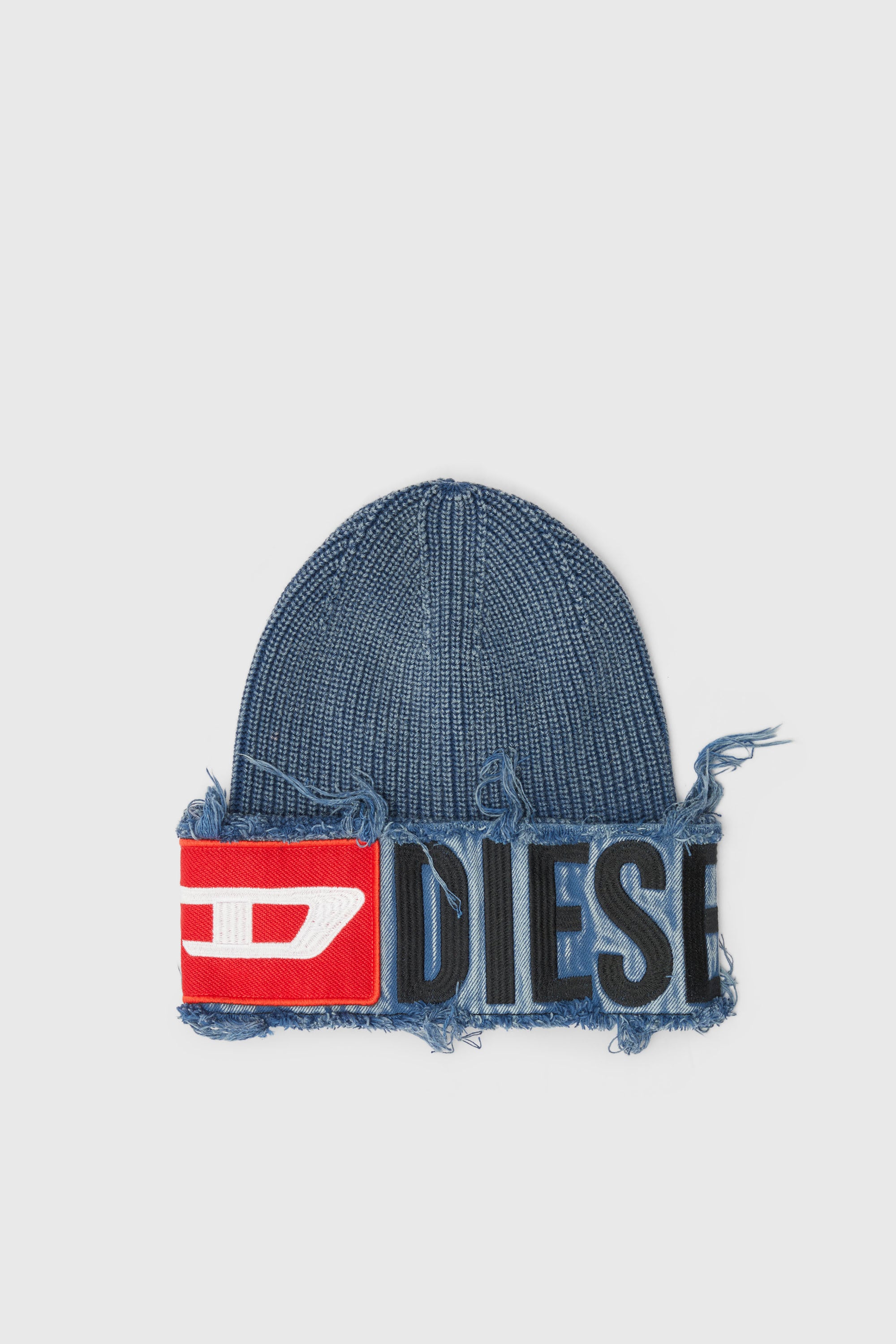 Diesel - K-FROK, Unisex's ニットキャップ in ブルー - 1