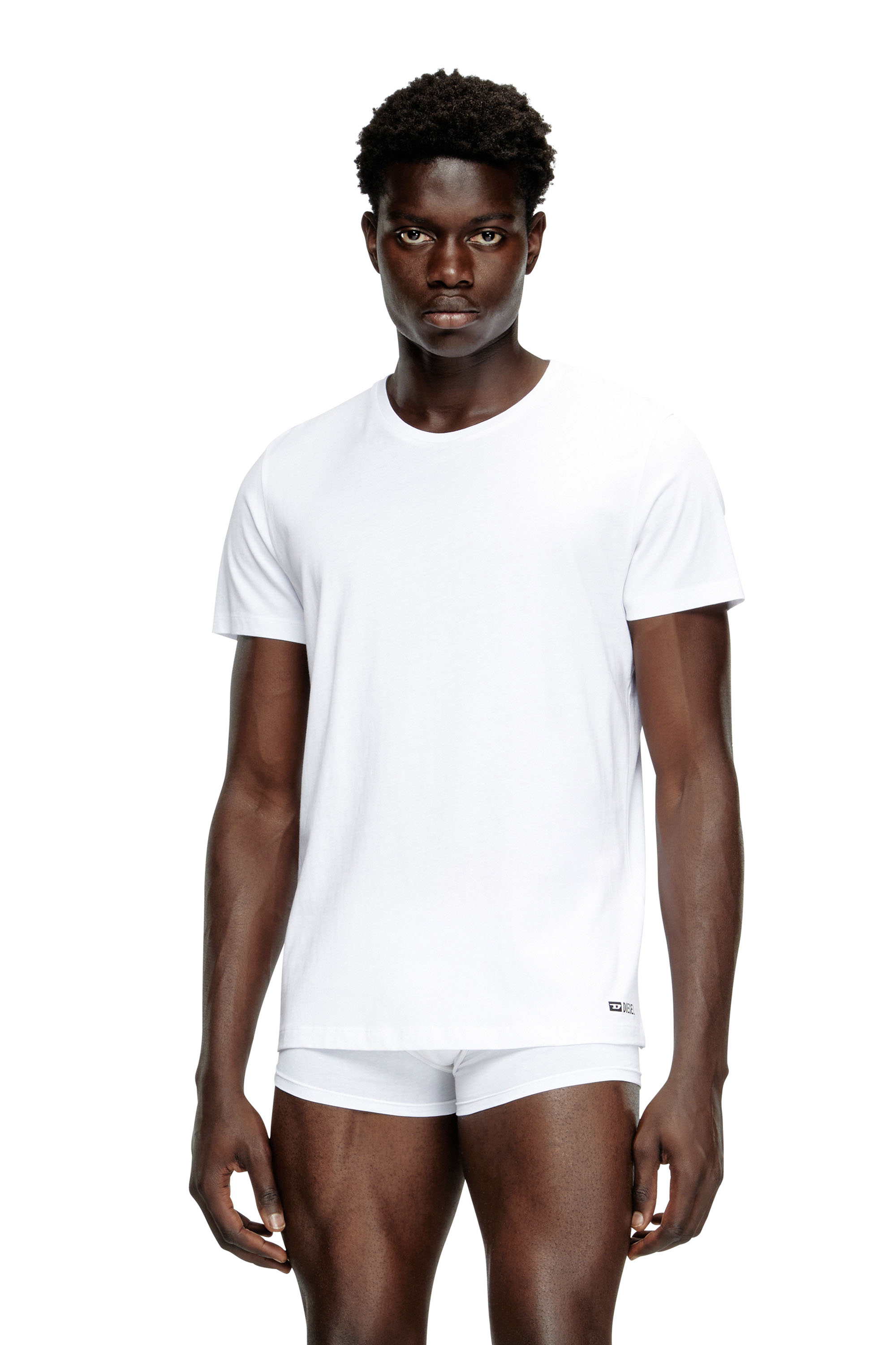 Diesel - RANDAL-D-BOX-3PACK, Male's Three-pack of T-shirts in ホワイト - 2