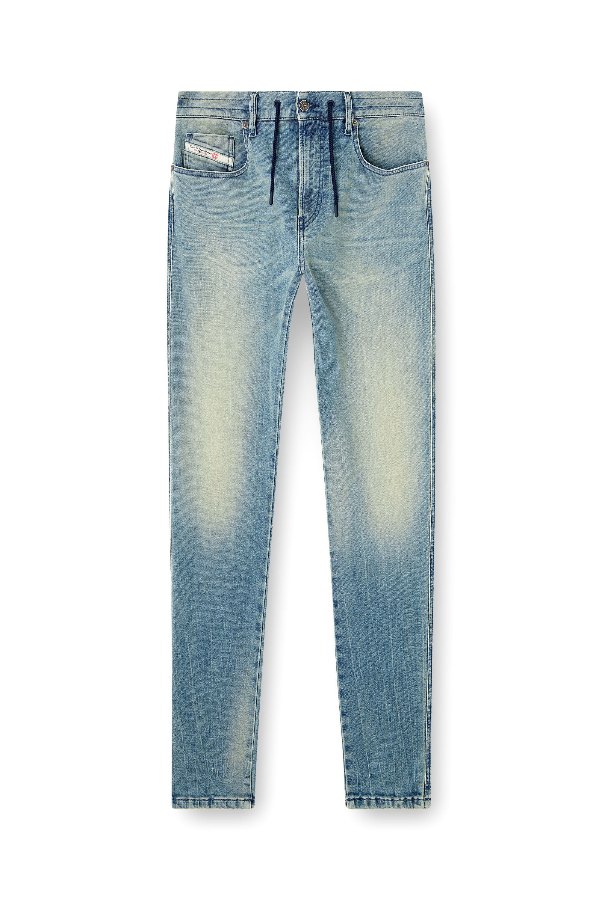 Diesel - Male's Slim 2062 D-Strukt Joggjeans® 09M31, ライトブルー - 3