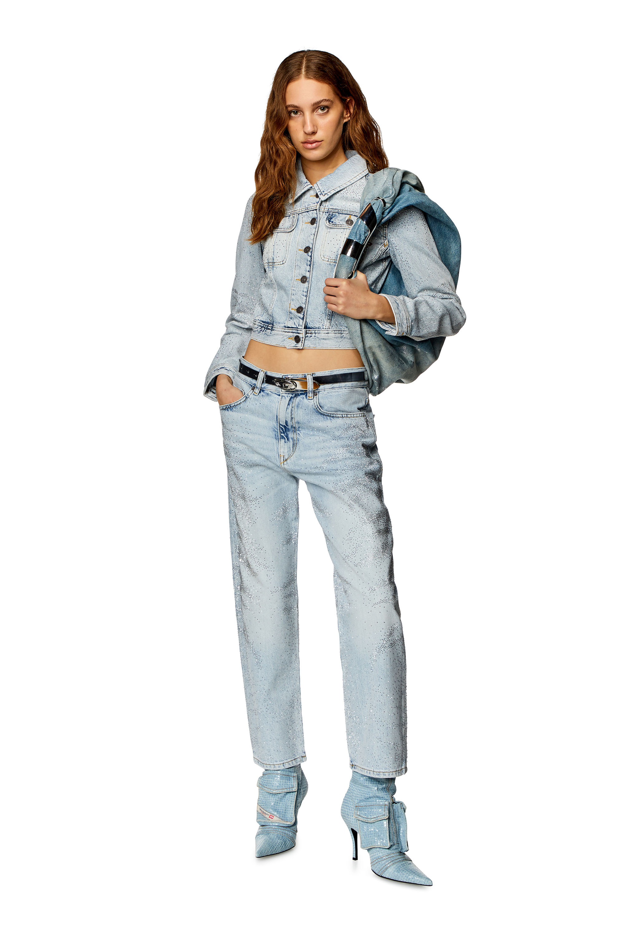 Diesel - Boyfriend Jeans 2016 D-Air 09I86, ライトブルー - Image 2