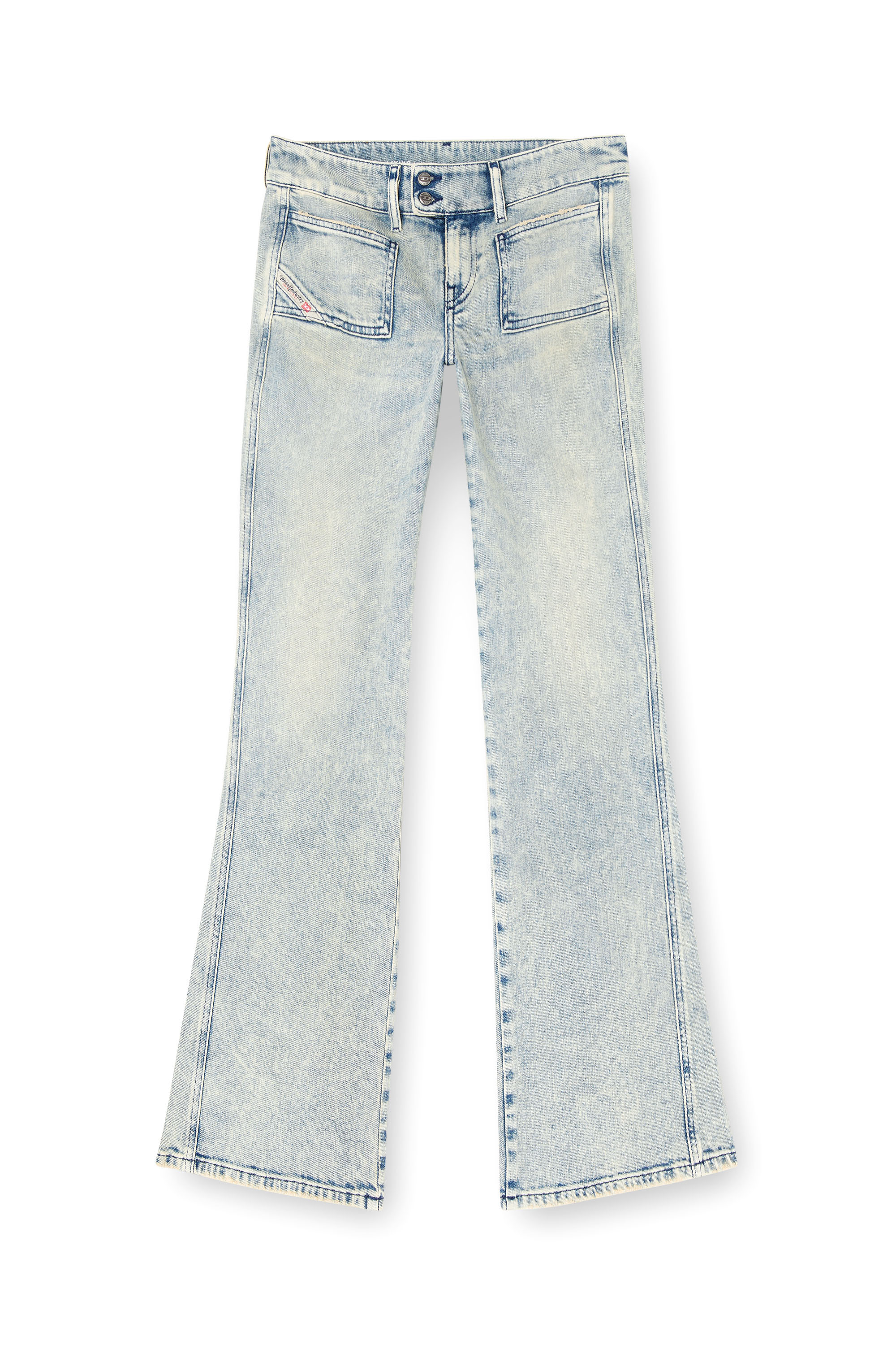 Diesel - Female's Bootcut Jeans D-Hush 09L27, ライトブルー - 2