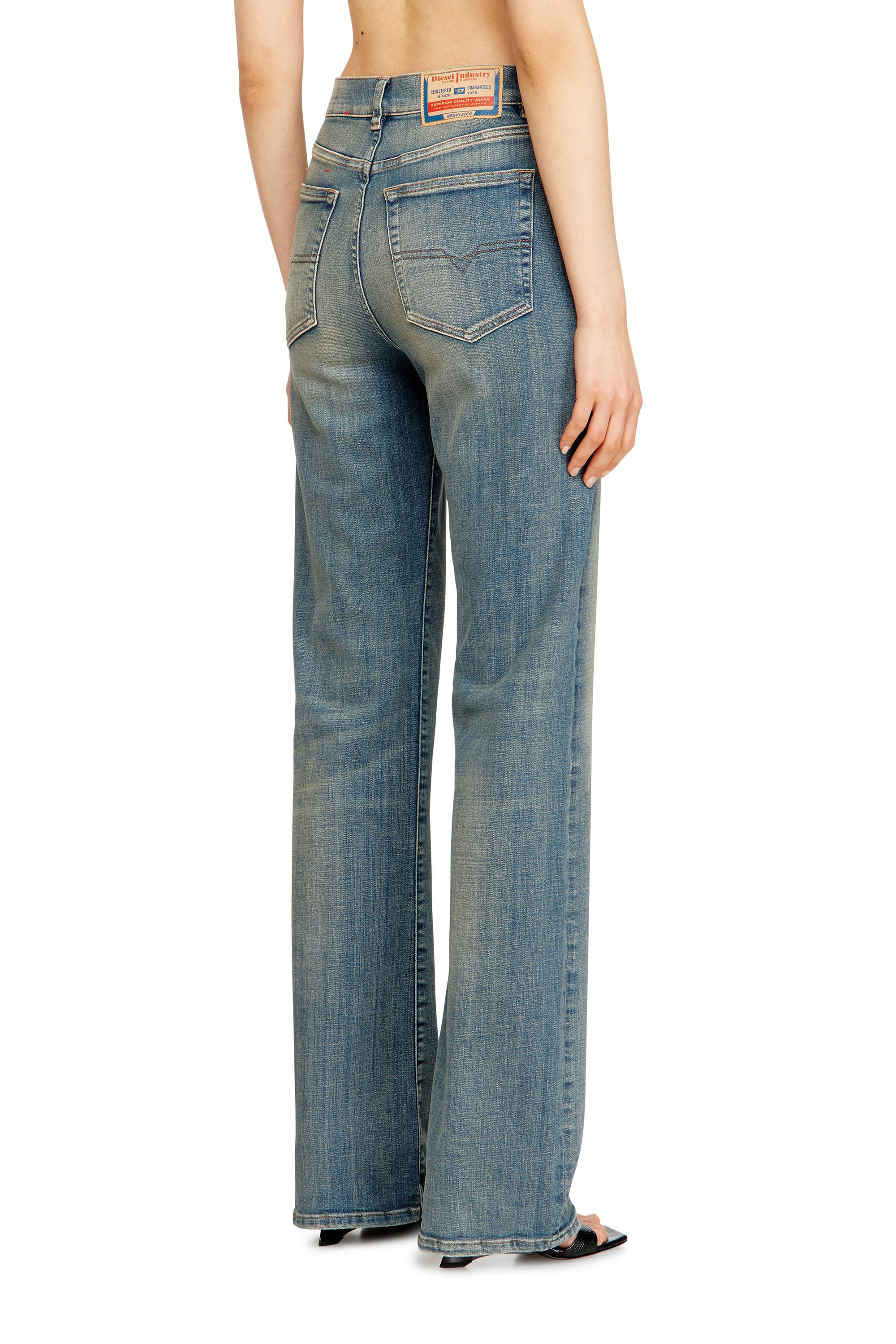 Diesel - Female's Regular Jeans 1971 D-Sent 09N32, ミディアムブルー - 3