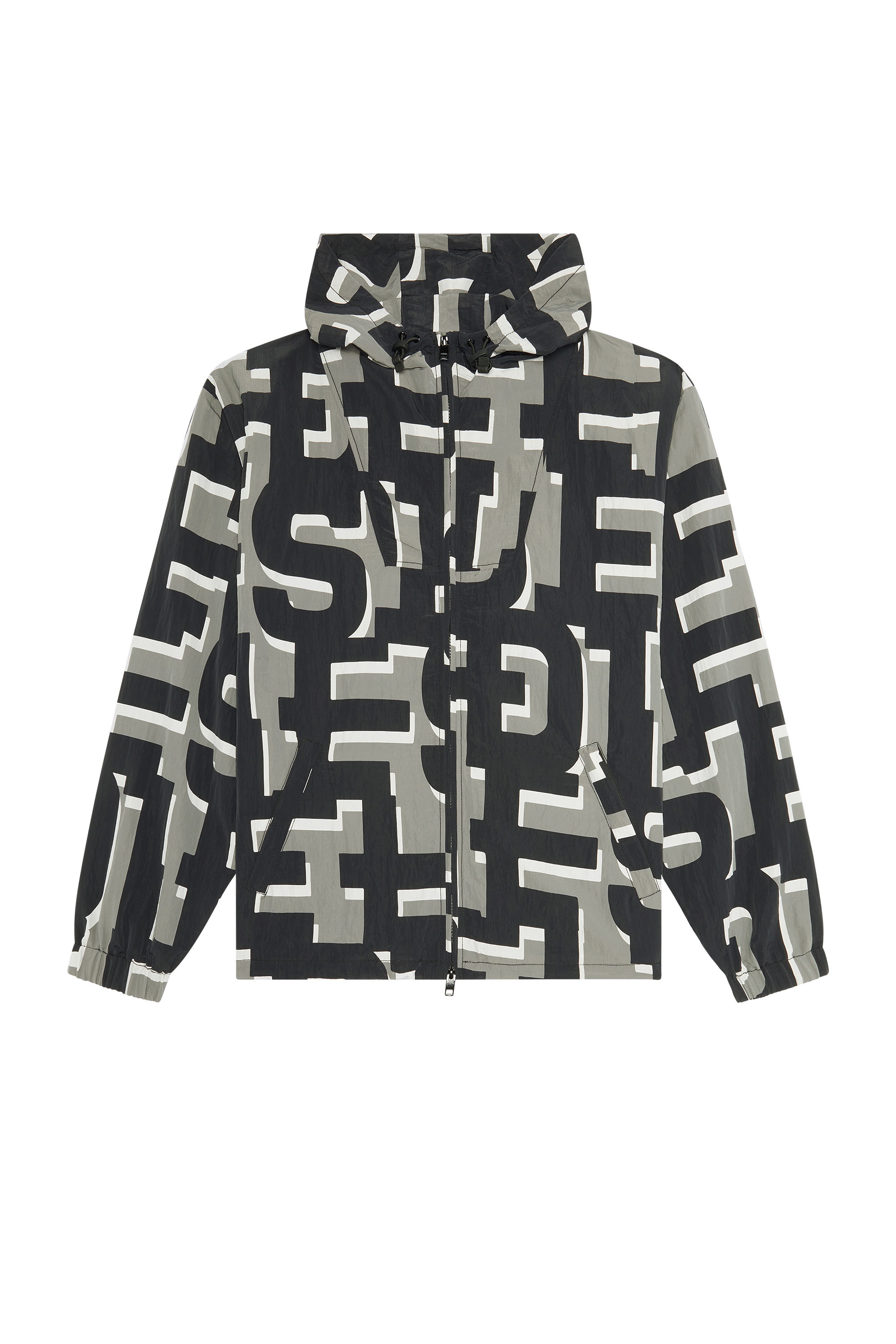Diesel - J-JASS-MON-PRINT, グレー/ブラック - Image 5