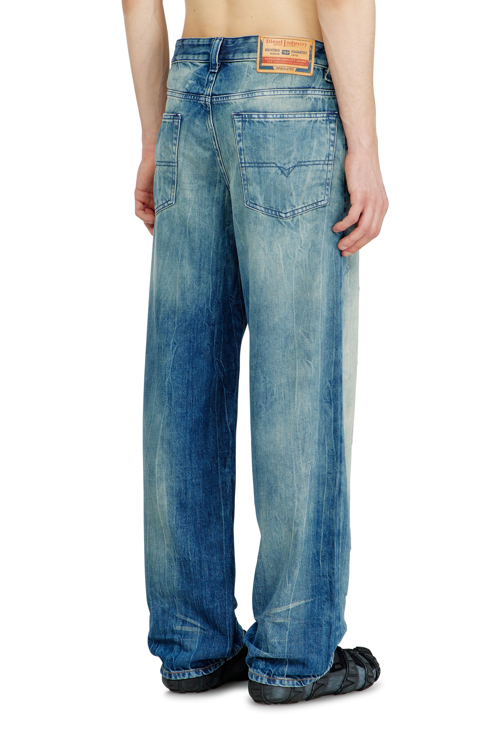 Diesel - Male's 2001 D-MACRO, ミディアムブルー - 2