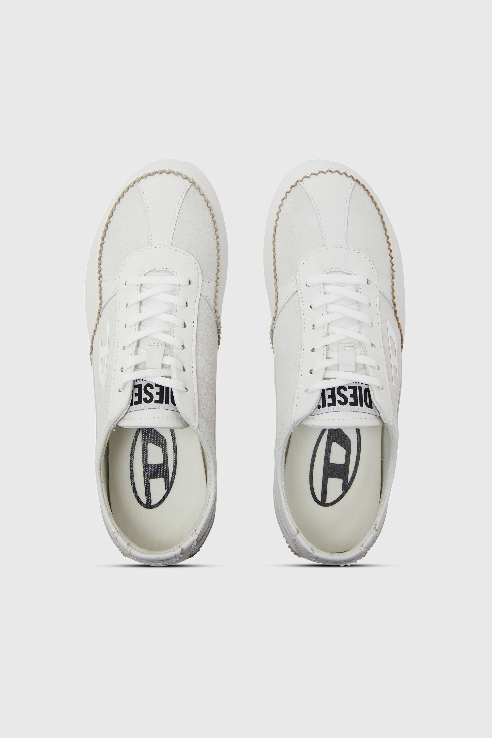 Diesel - D-MILE LOW W, Female's ローカットスニーカー in ホワイト - 5
