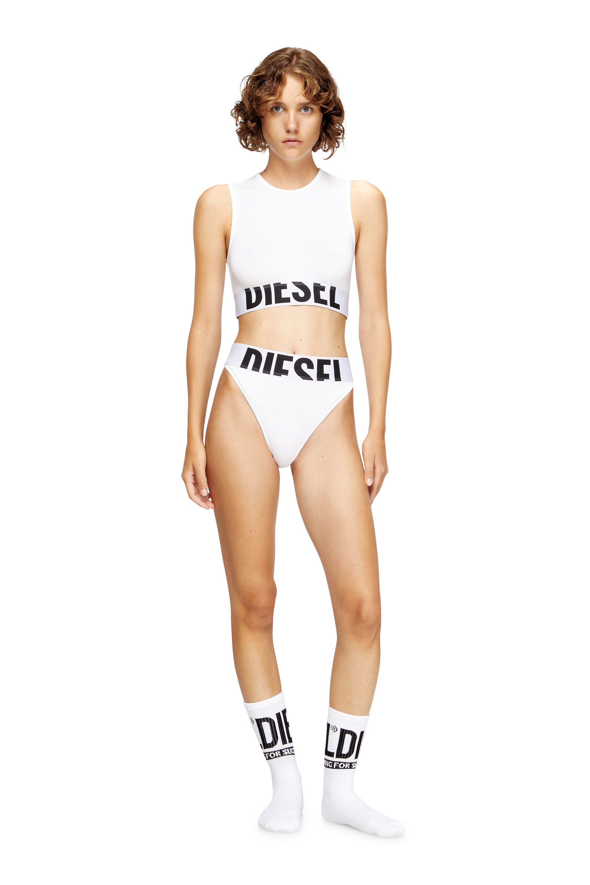 Diesel - ADA-D-POP, Female's タンクトップ in ホワイト - 1