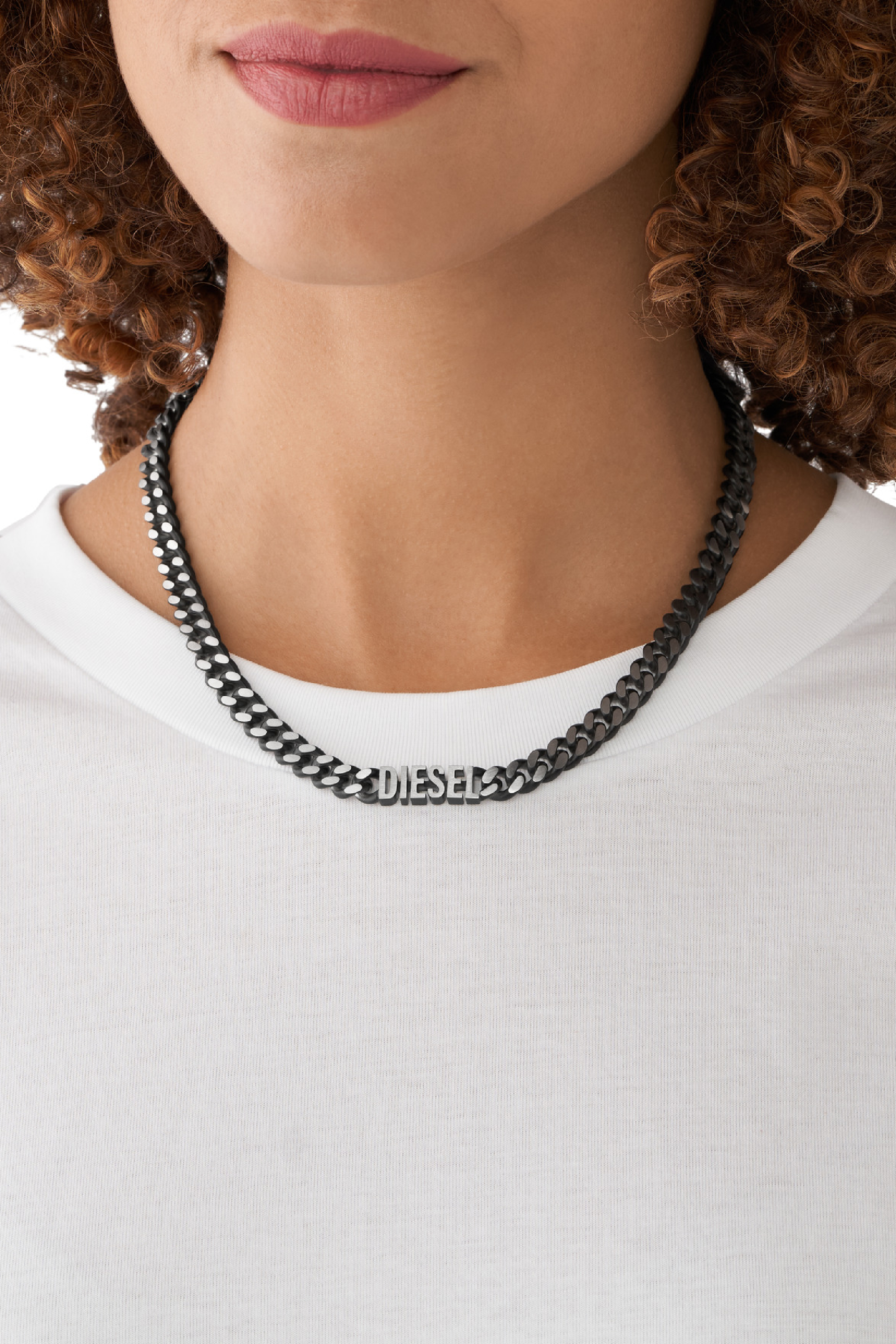 Diesel - DX1385, Male's ジュエリー ネックレス in ブラック - 3