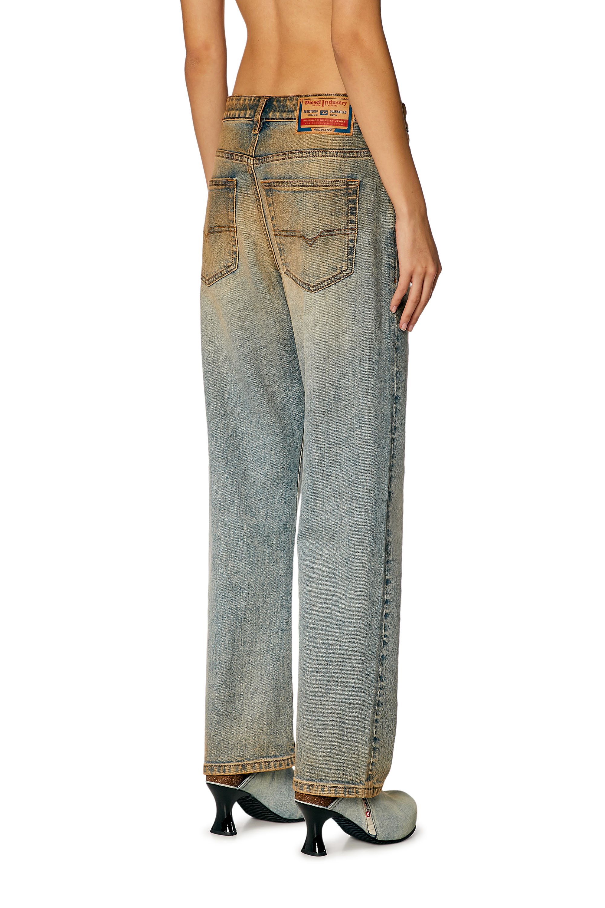Diesel - Female's Regular Jeans 1999 D-Reggy 0PFAQ, ブルー/ベージュ - 4