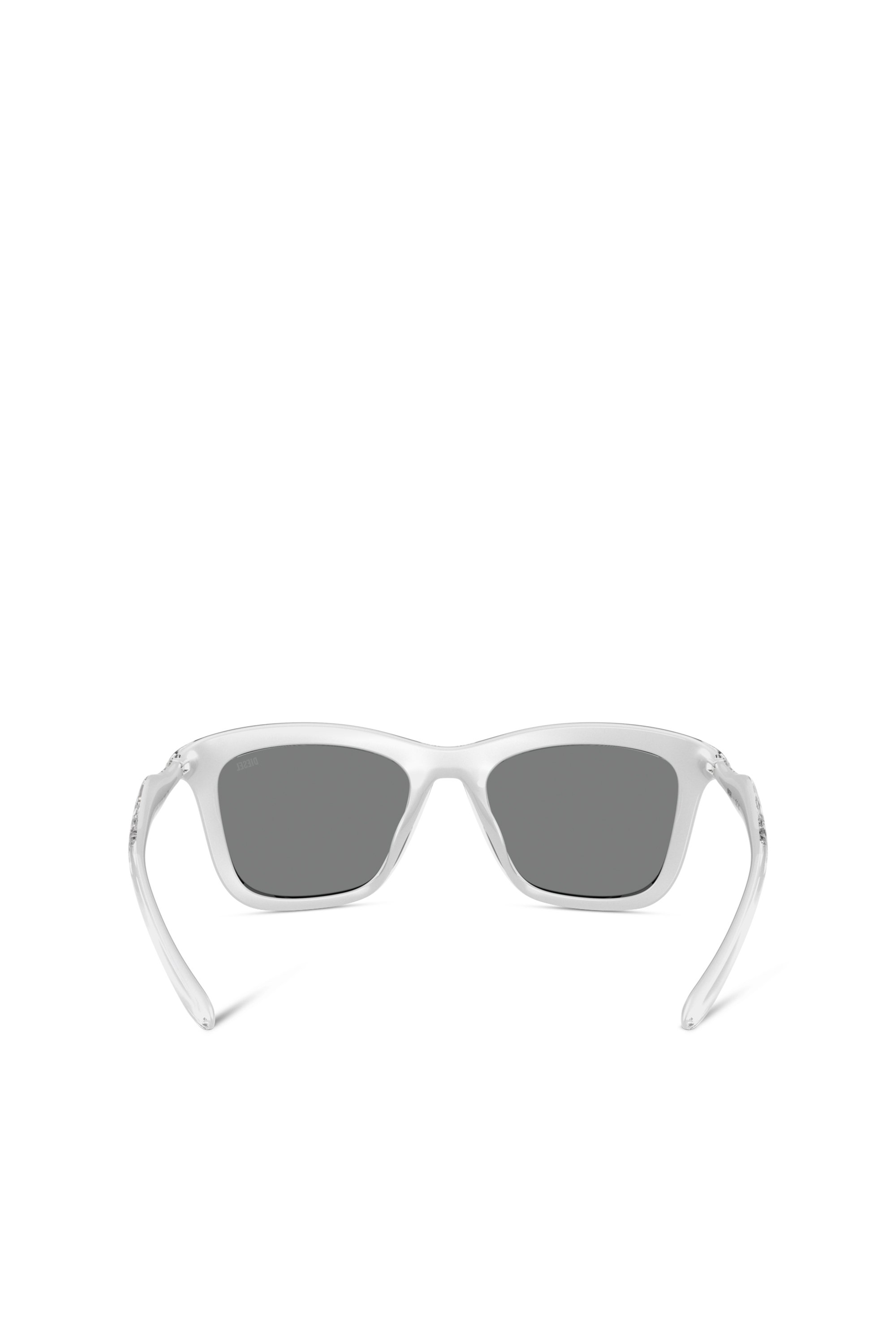 Diesel - 0DL3008U, Unisex's Square sunglasses in グレー - 4