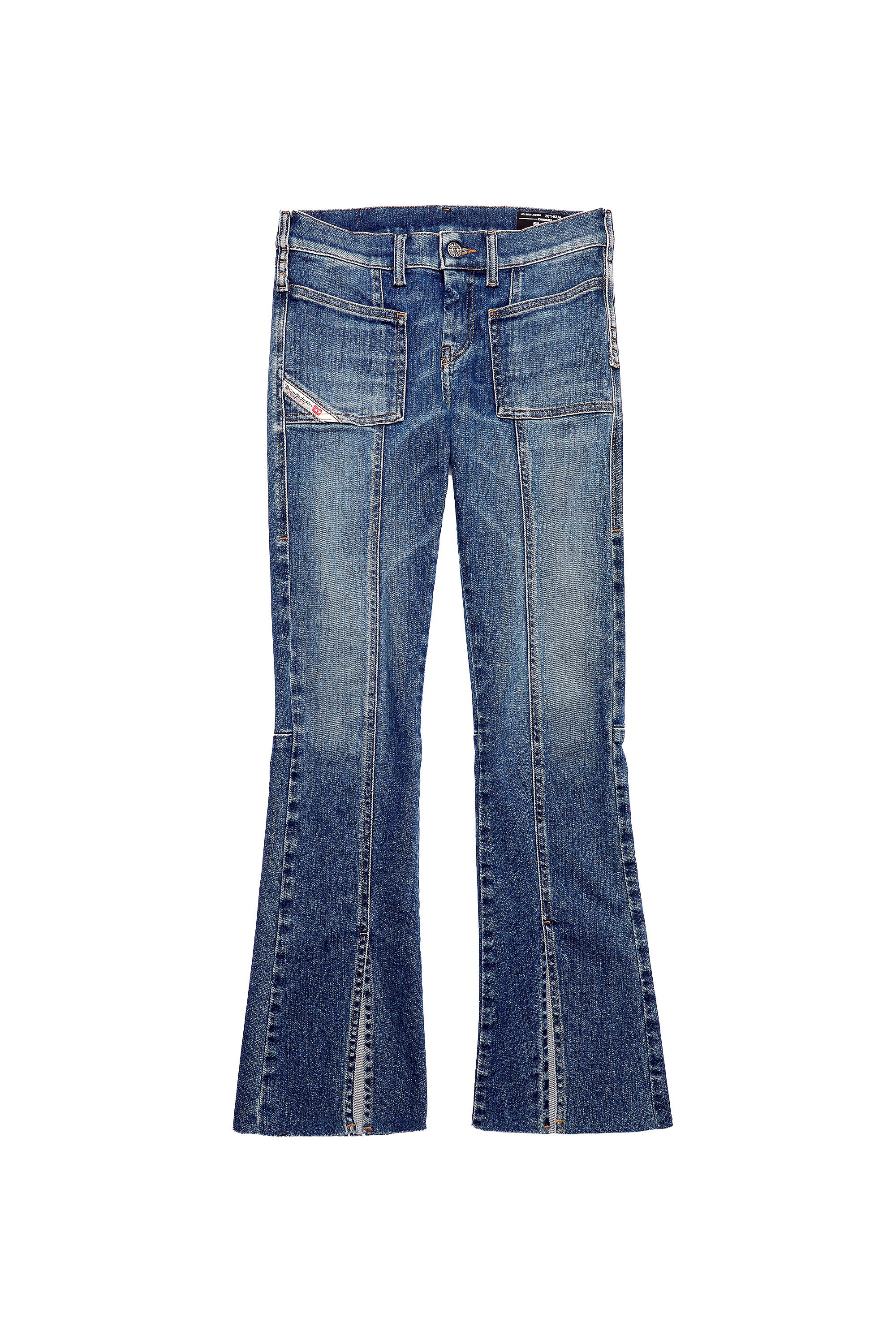 Diesel - 2017 SLANDY 009ZW Super skinny Jeans, ミディアムブルー - Image 6