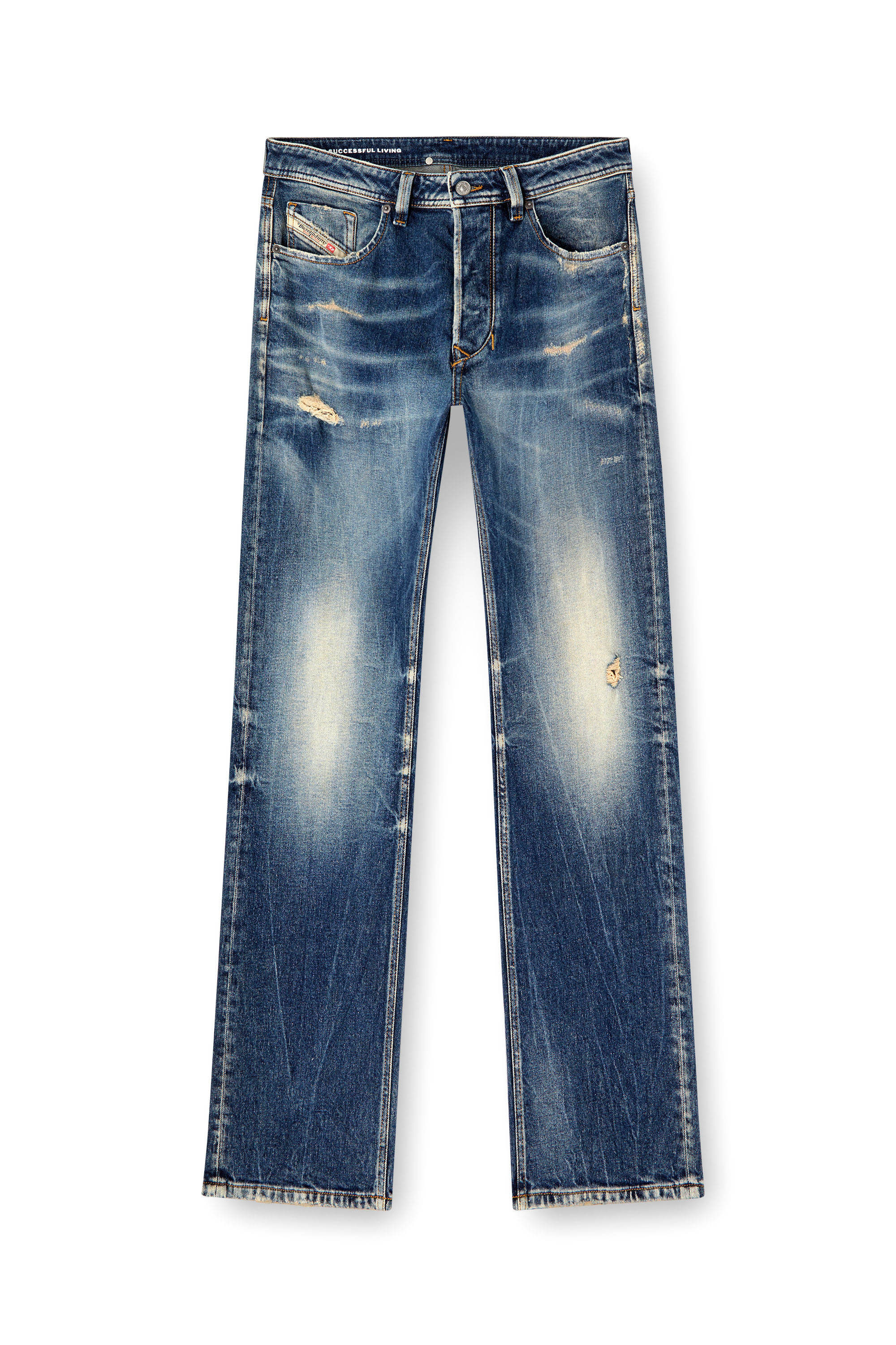 Diesel - Male's Regular Jeans 1985 Larkee 007Y6, ダークブルー - 2