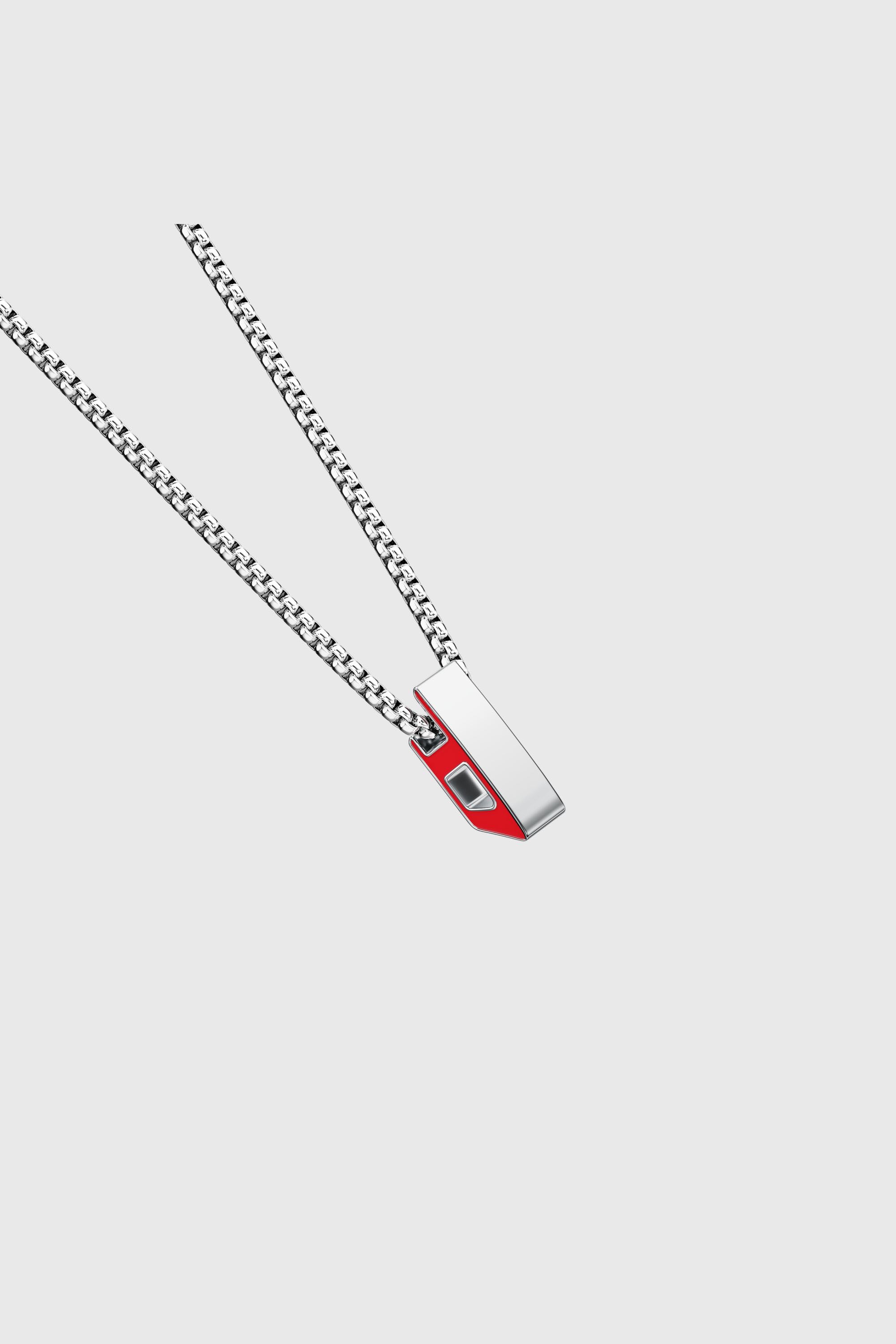 Diesel - DX1689040 JEWELLERY, Unisex's ネックレス in シルバー/ブルー - 2