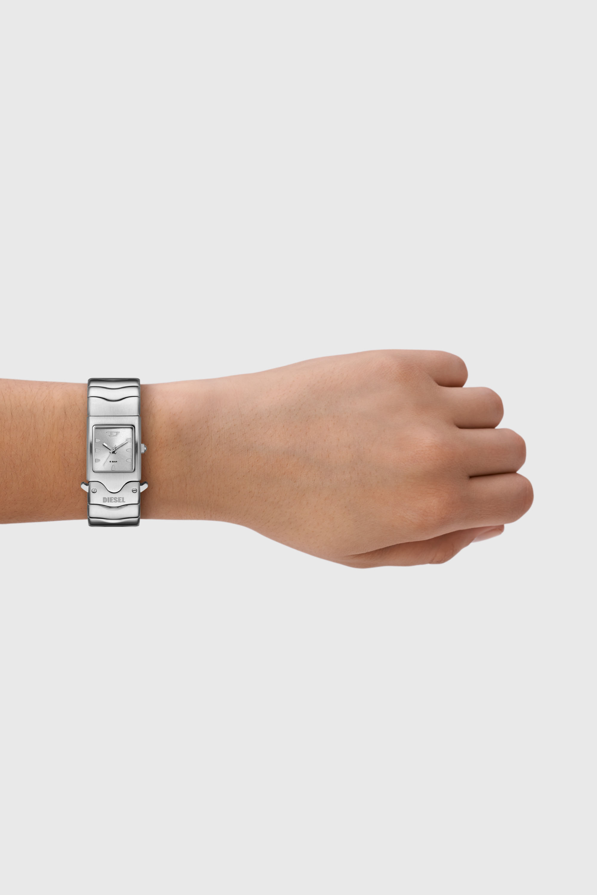 Diesel - DZ2222, Unisex's Closer stainless steel watch in シルバー - 4