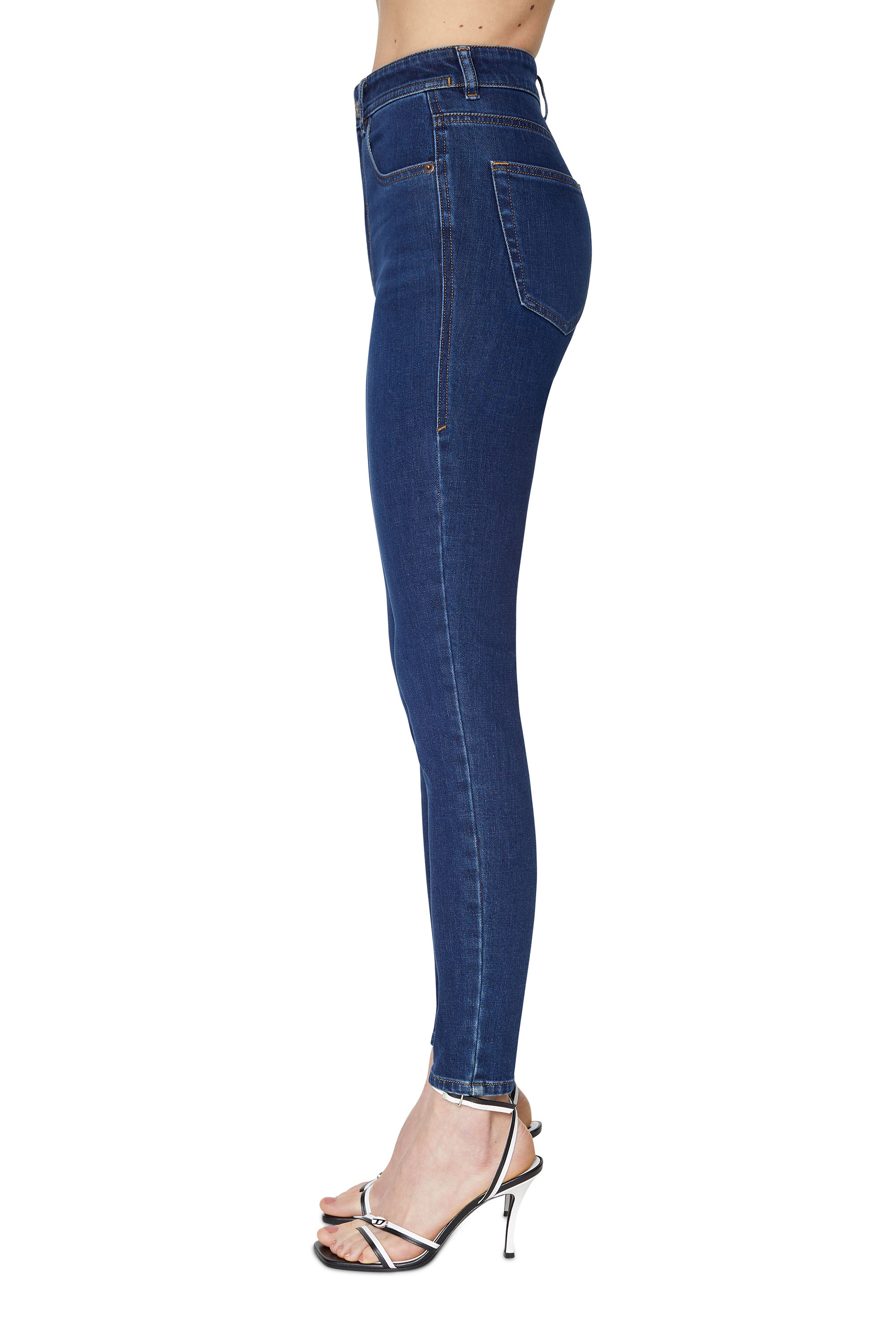 Super skinny Jeans 1984 Slandy-High 09C19, ダークブルー Diesel - Female's Super skinny Jeans 1984 Slandy-High 09C19, ダークブルー - 6