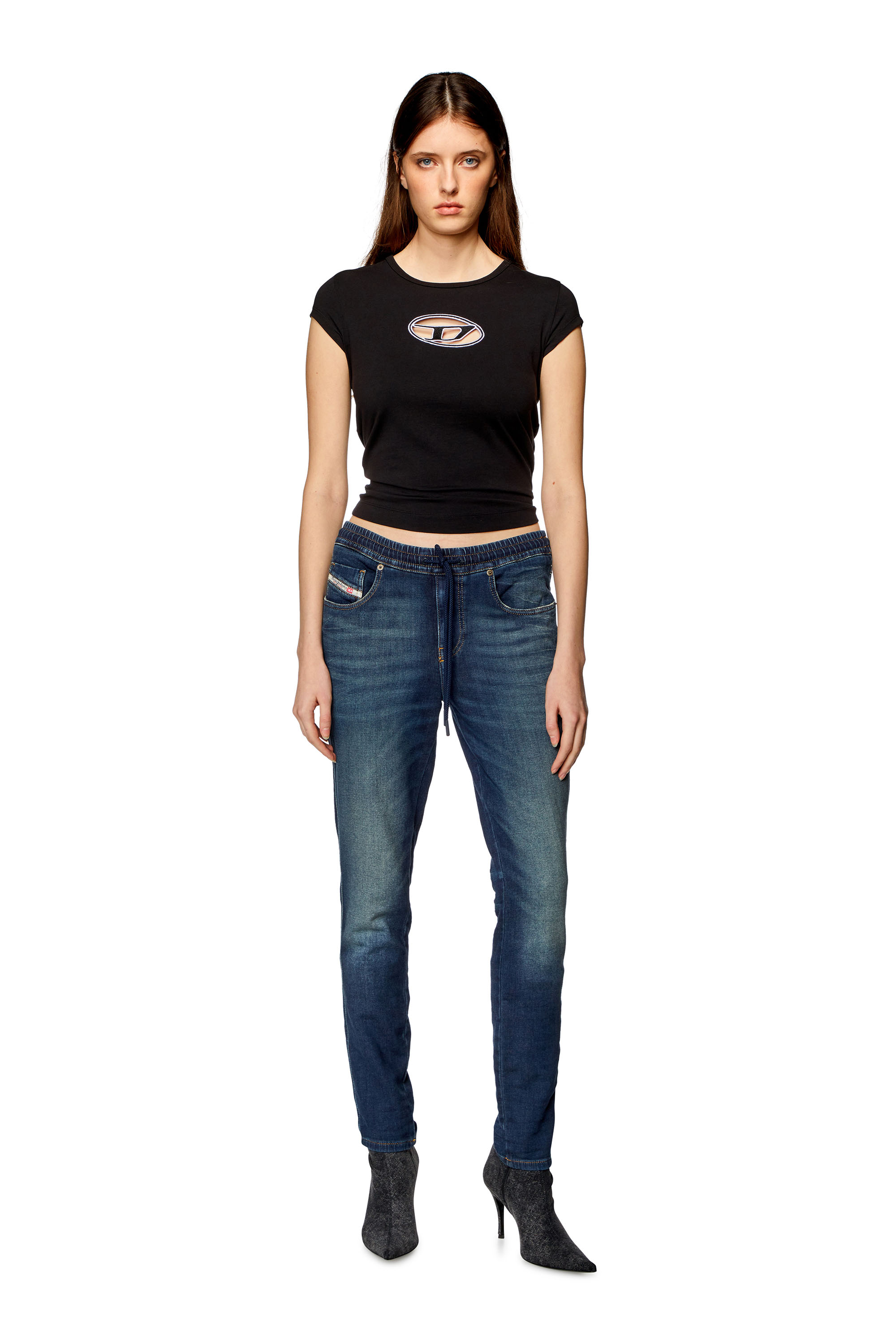 Diesel - Skinny 2061 D-Tail Joggjeans® 068HZ, ダークブルー - Image 4