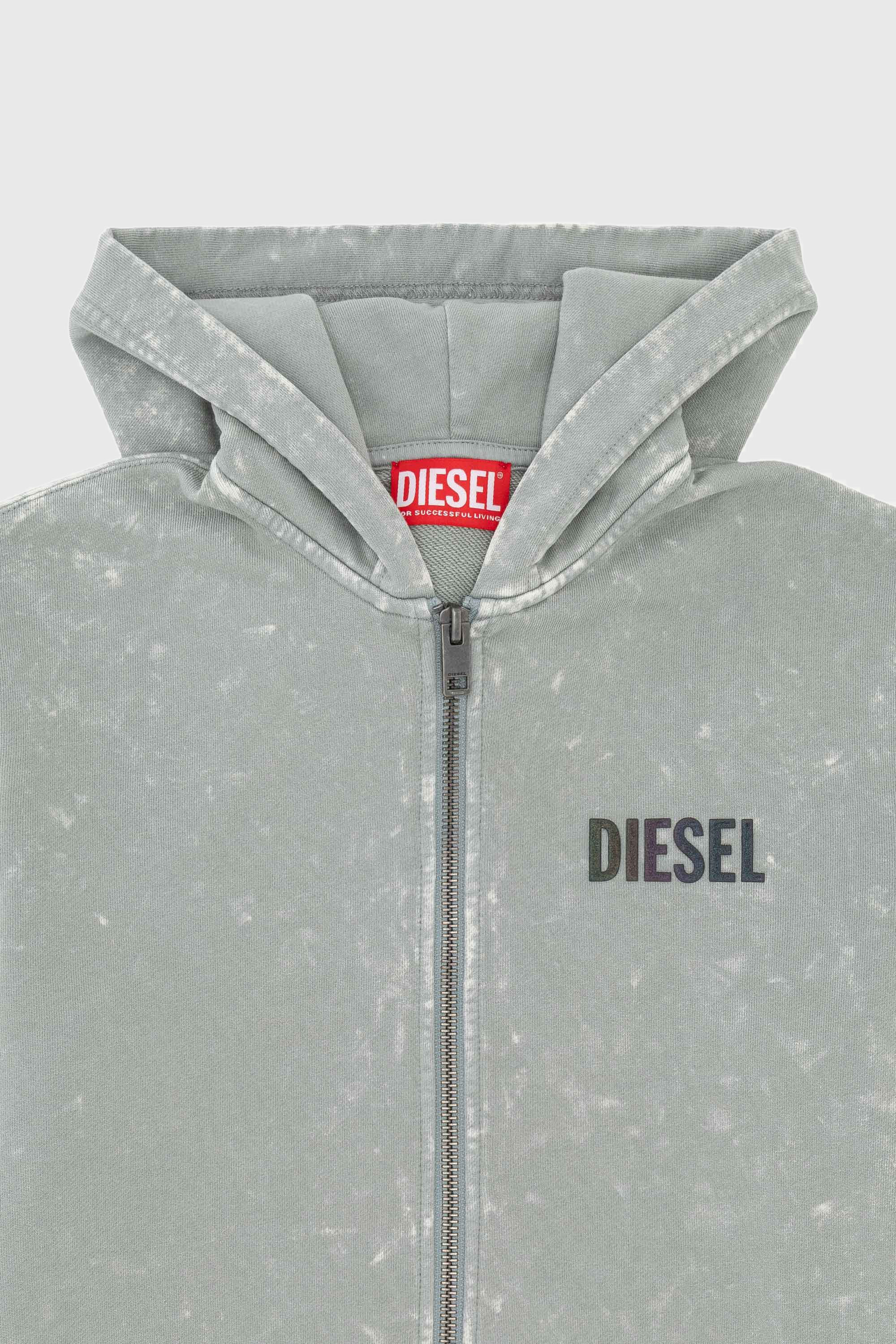 Diesel - SMALY, Male's パーカー in グレー - 3
