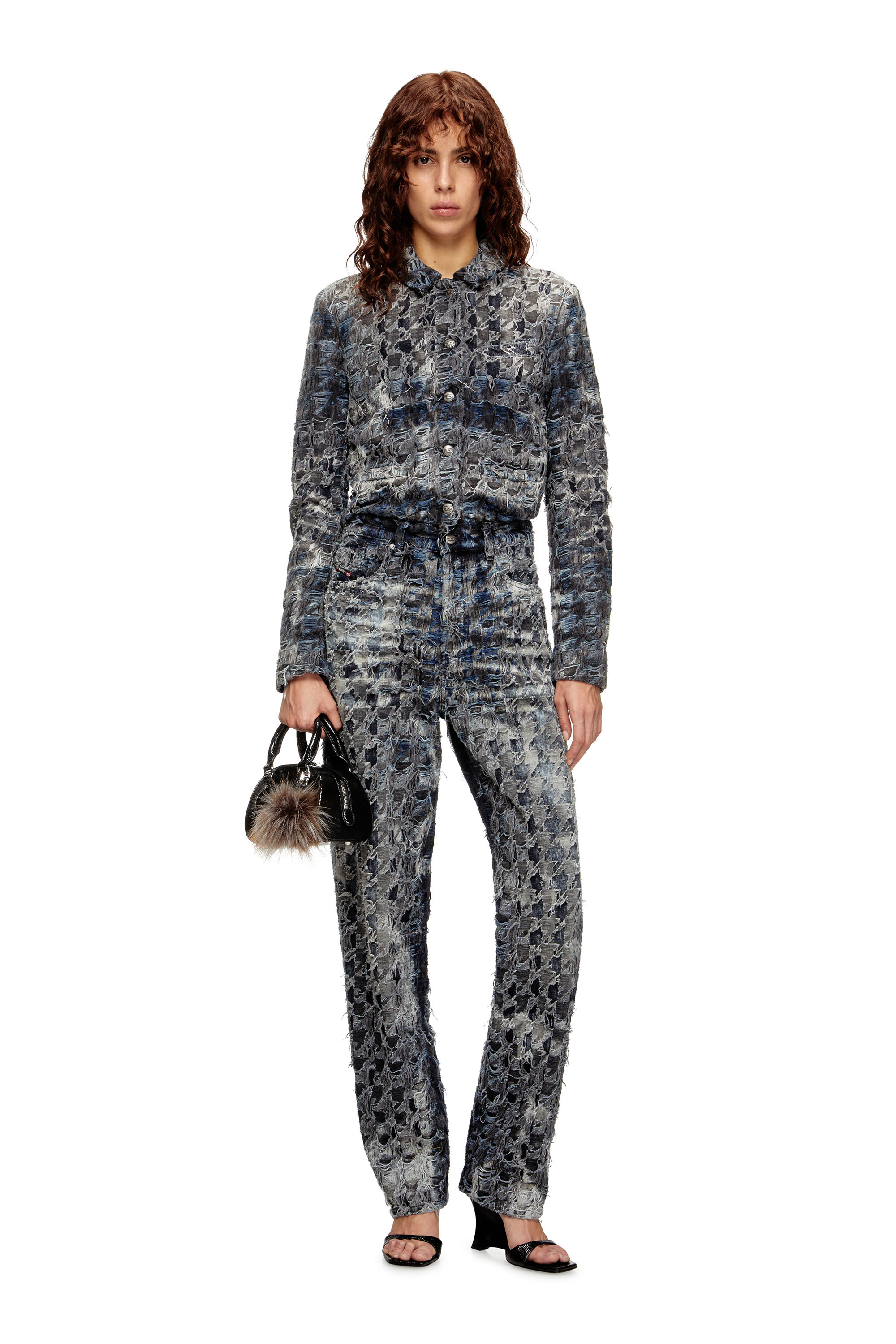 Diesel - Female's Regular Jeans 1988 D-Ark 0CEBL, ダークブルー - 1