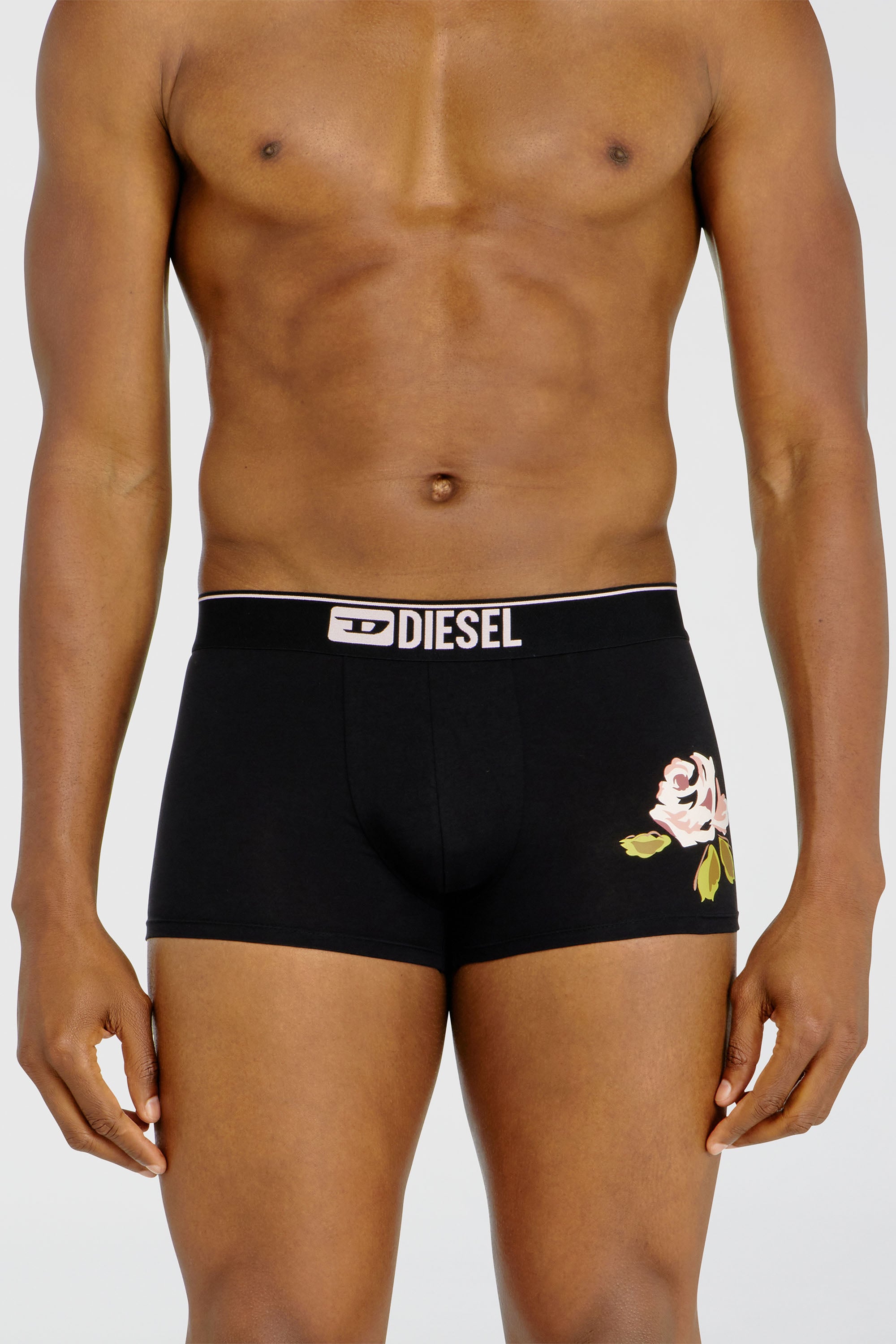 Diesel - DAMIEN-D-BOX-3PACK, Male's ボクサーパンツ 3枚パック in マルチカラー/ブロック - 3