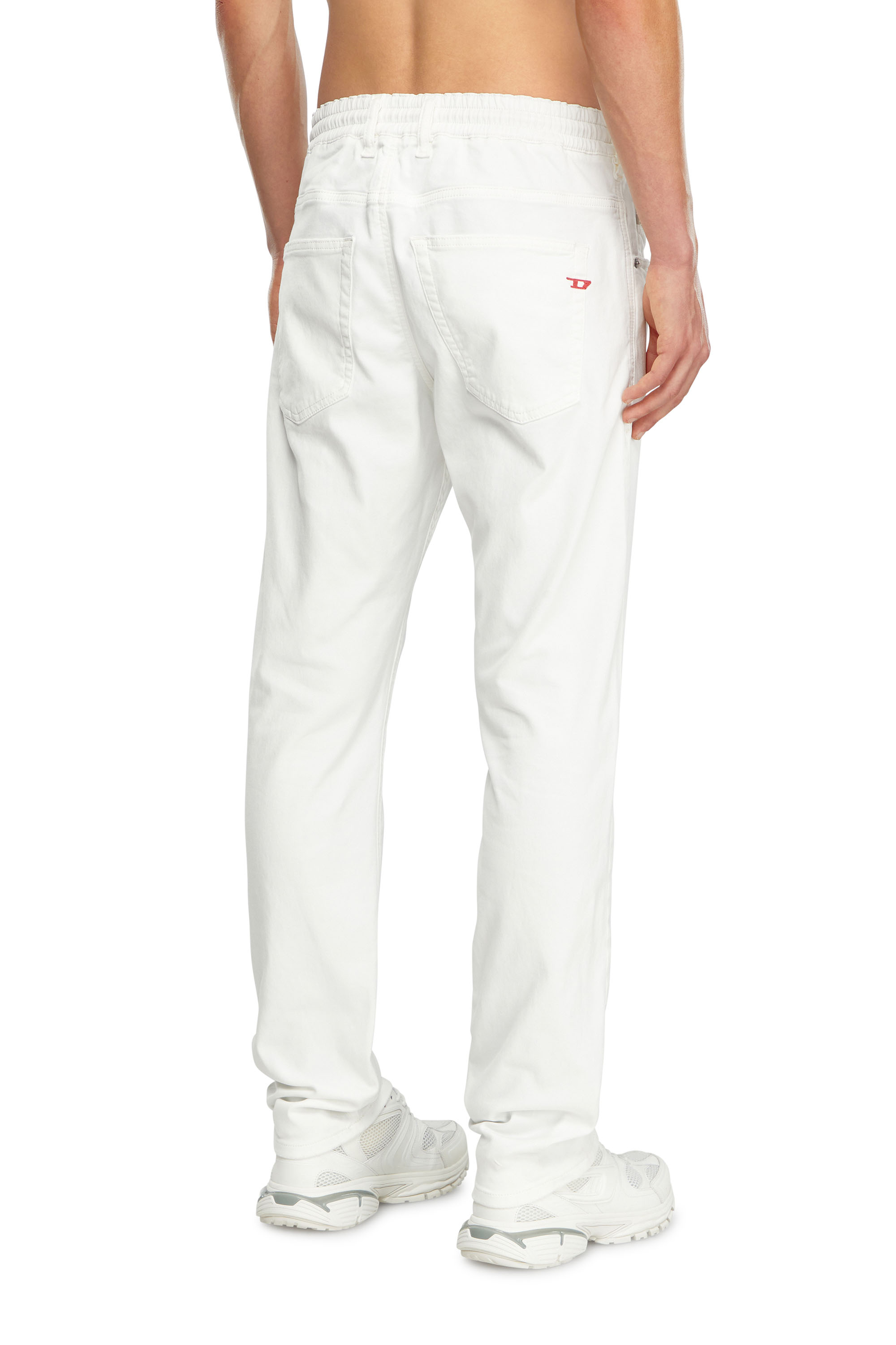Diesel - Male's Regular 2030 D-Krooley Joggjeans® 068HX, ホワイト - 4