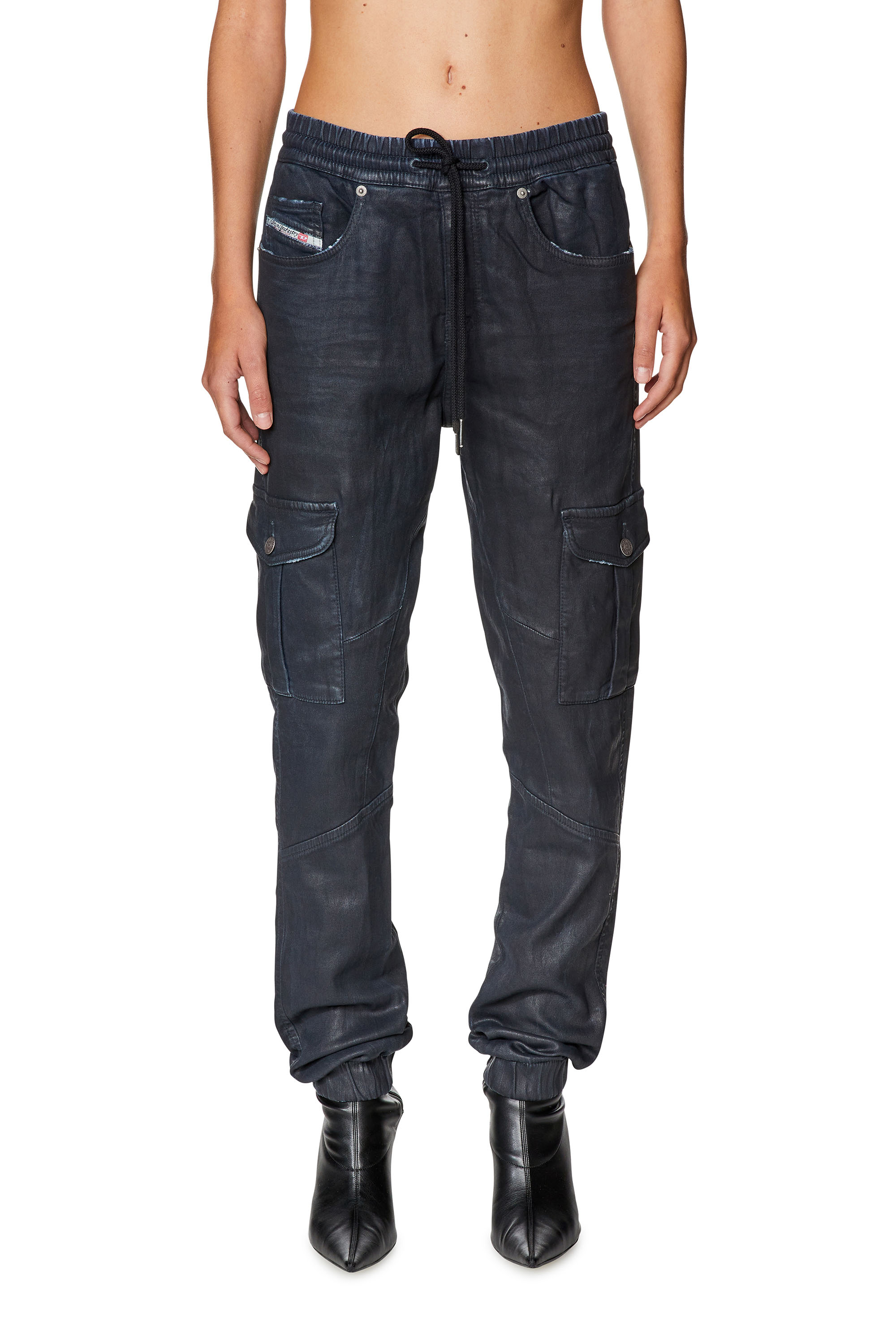 Diesel - Slim 2051 D-Ursy Track Denim 09H05, ダークブルー - Image 1