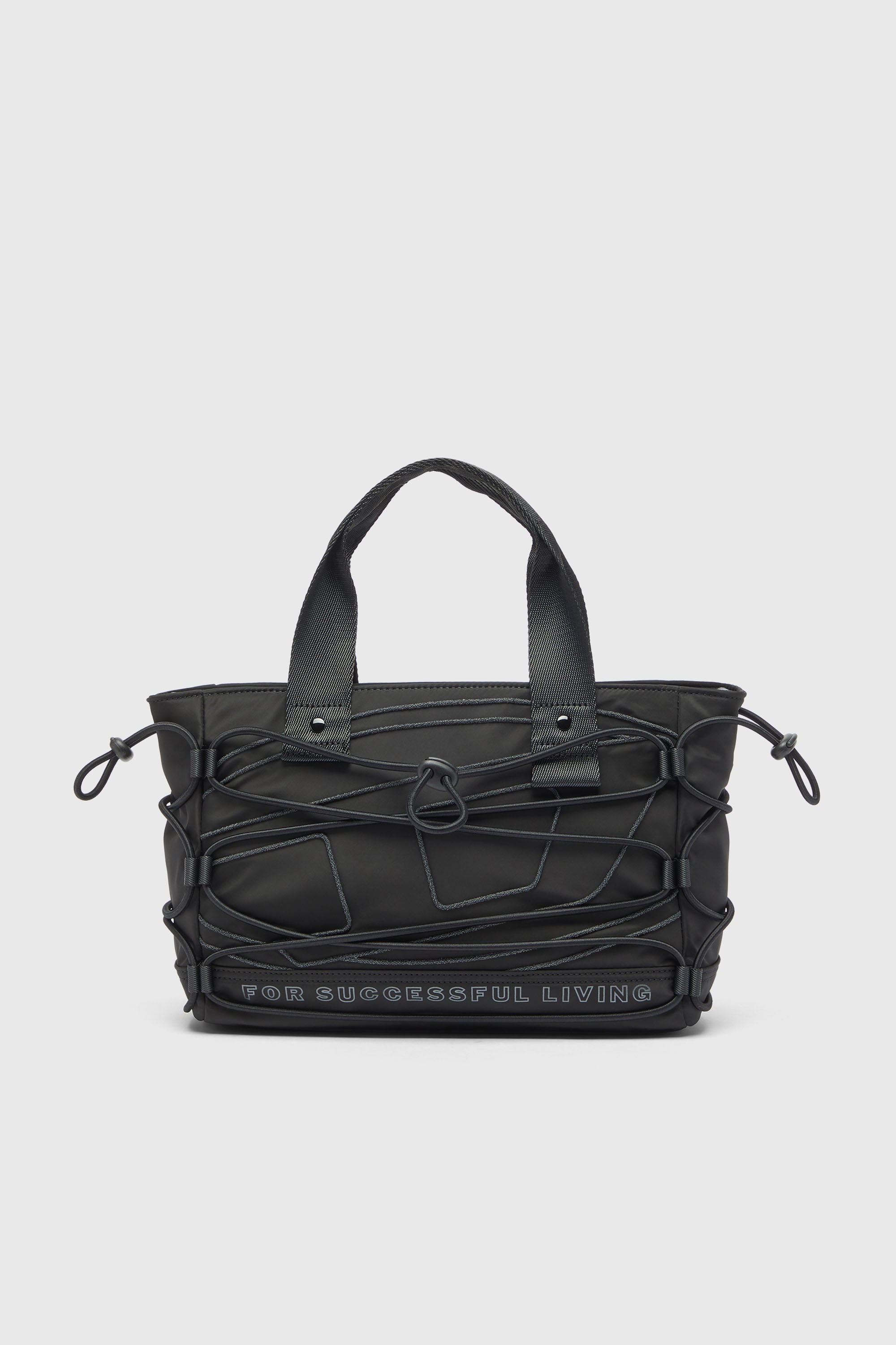 Diesel - TECH-D TOTE S X, Unisex's トートバッグ in ブラック - 1