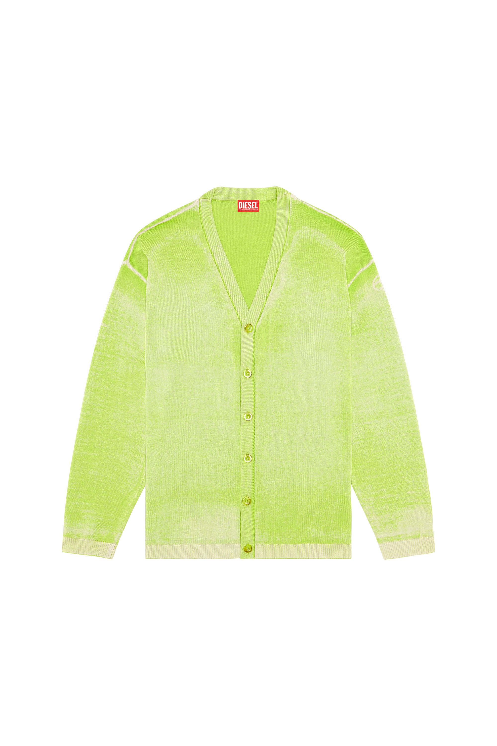 Diesel - K-LARENCE-CARDIGAN-B, 蛍光グリーン - Image 6