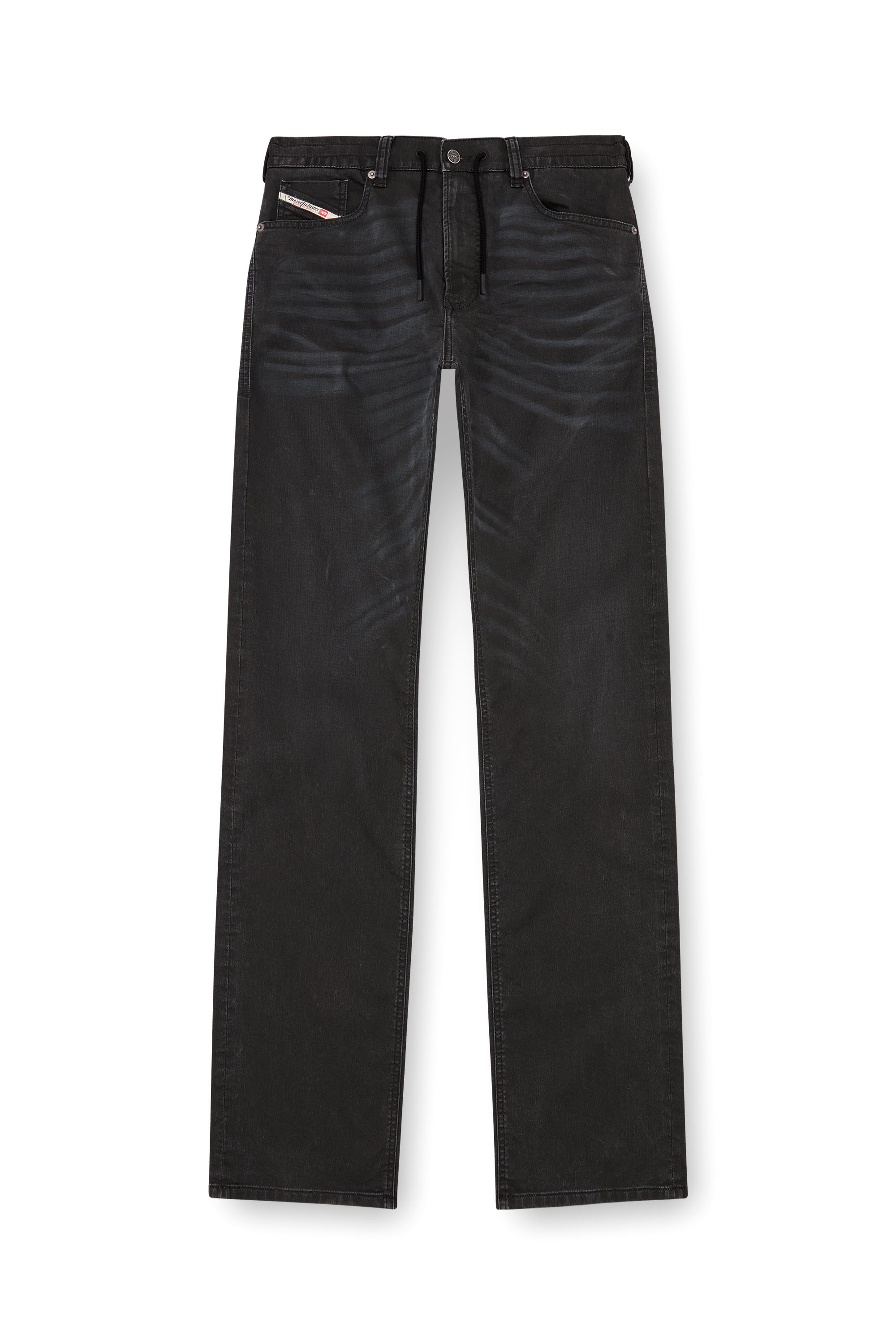 Diesel - Male's Relaxed 2080 D-Reel Joggjeans® 09J75, ブラック/ダークグレー - 3