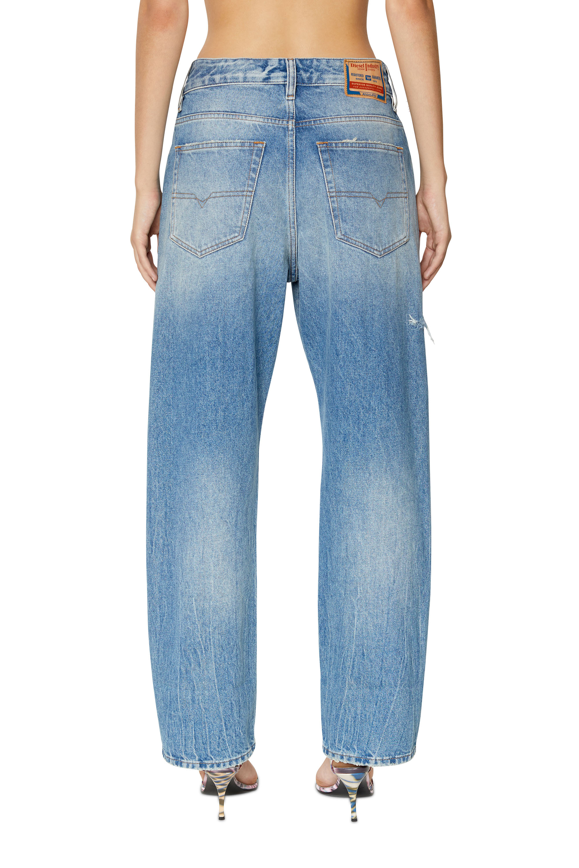 Diesel - Straight Jeans 1999 D-Reggy 09D97, ライトブルー - Image 2
