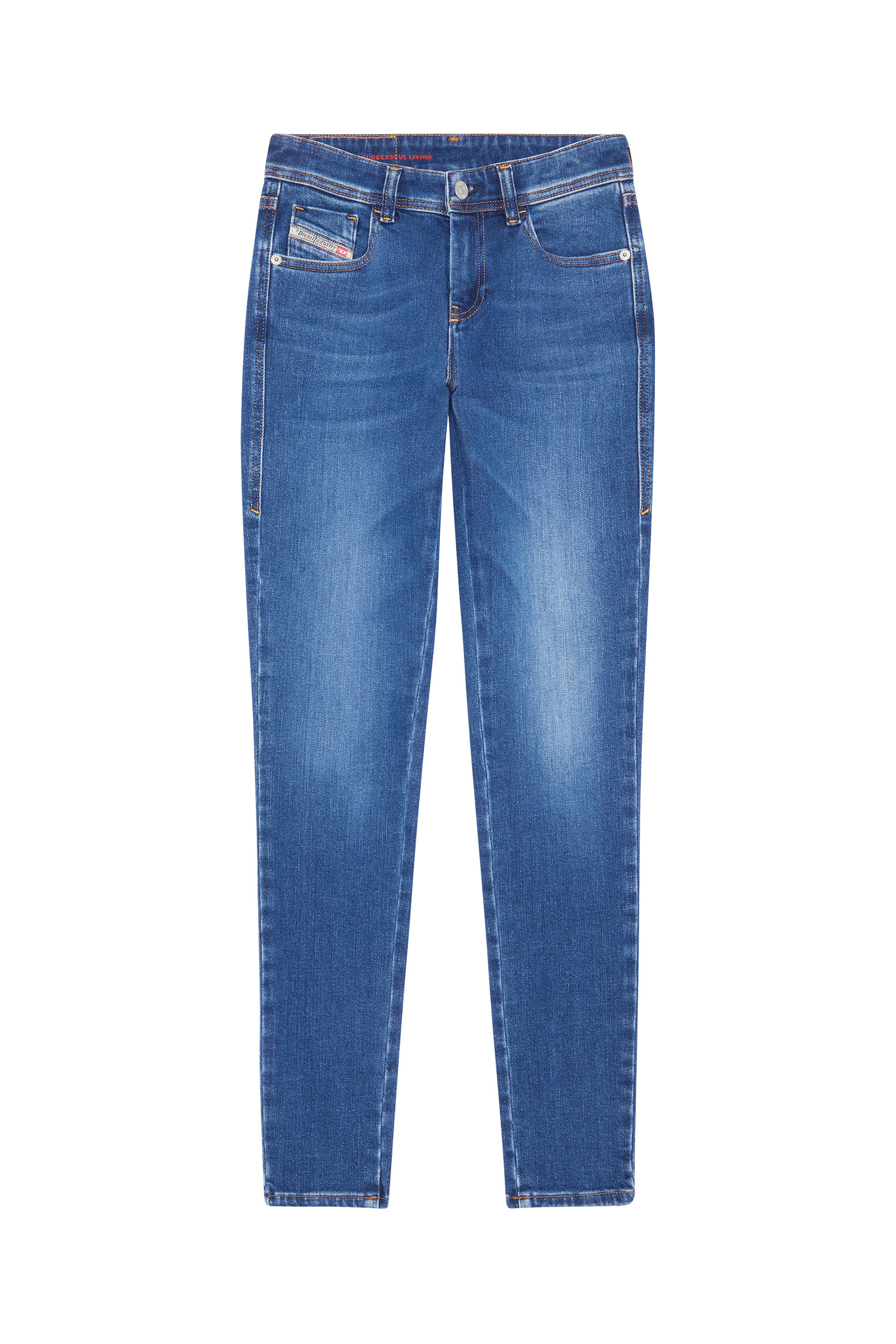 Diesel - Super skinny Jeans 2017 Slandy 09C21, ミディアムブルー - Image 6